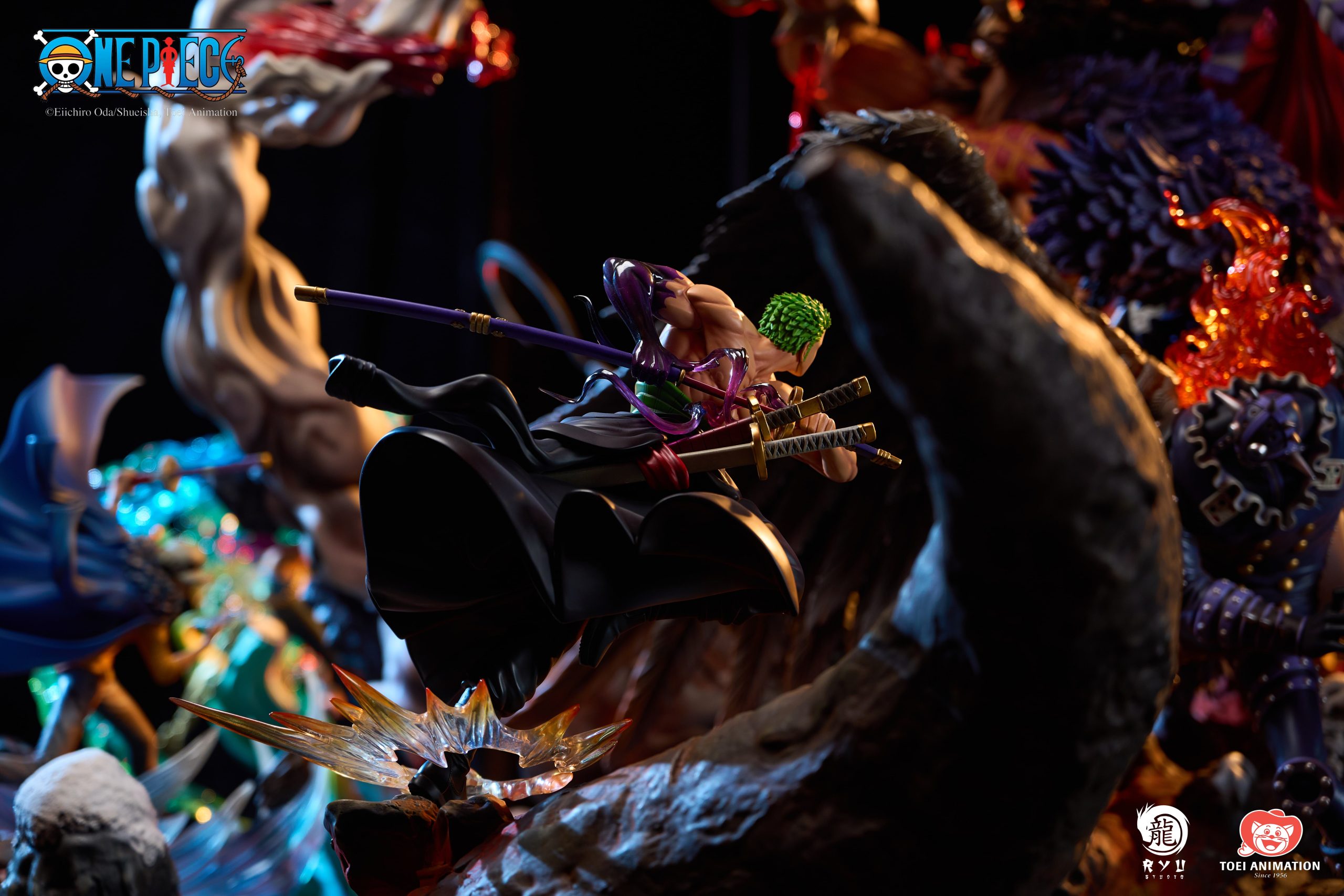 RYU Studio - ONE PIECE Colour Version Raid On Onigashima Series Collectible Statue (Licensed)