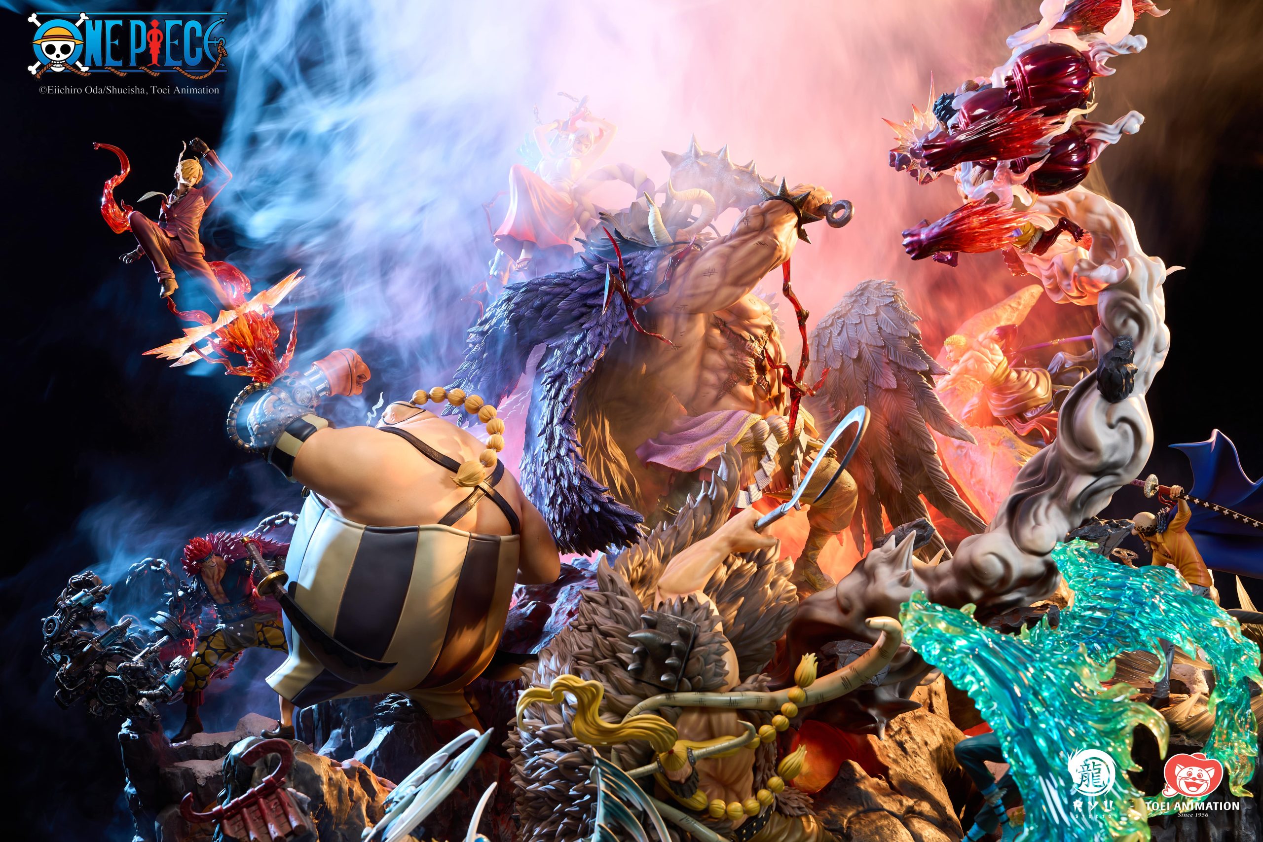 RYU Studio - ONE PIECE Colour Version Raid On Onigashima Series Collectible Statue (Licensed)
