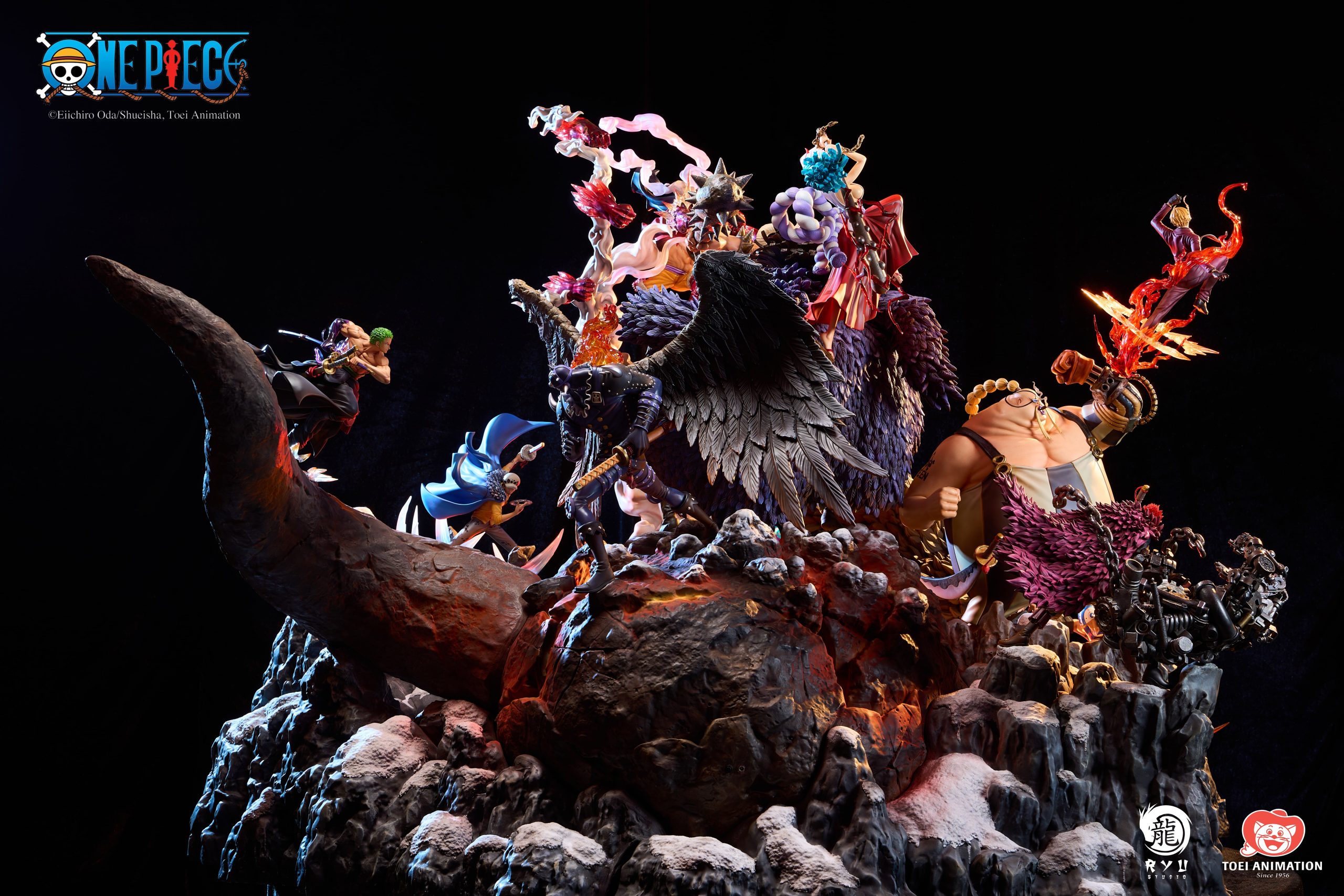 RYU Studio - ONE PIECE Colour Version Raid On Onigashima Series Collectible Statue (Licensed)
