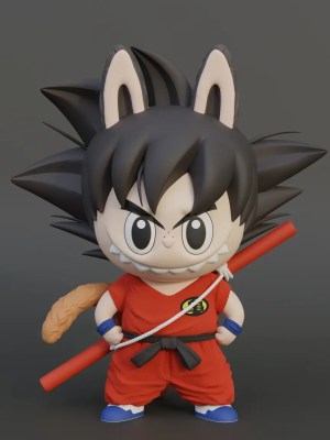 Rong Mo Mo Studio - Dragon Ball Lamomo Kid Goku Rong Mo Mo Studio - Dragon Ball Lamomo Kid Goku