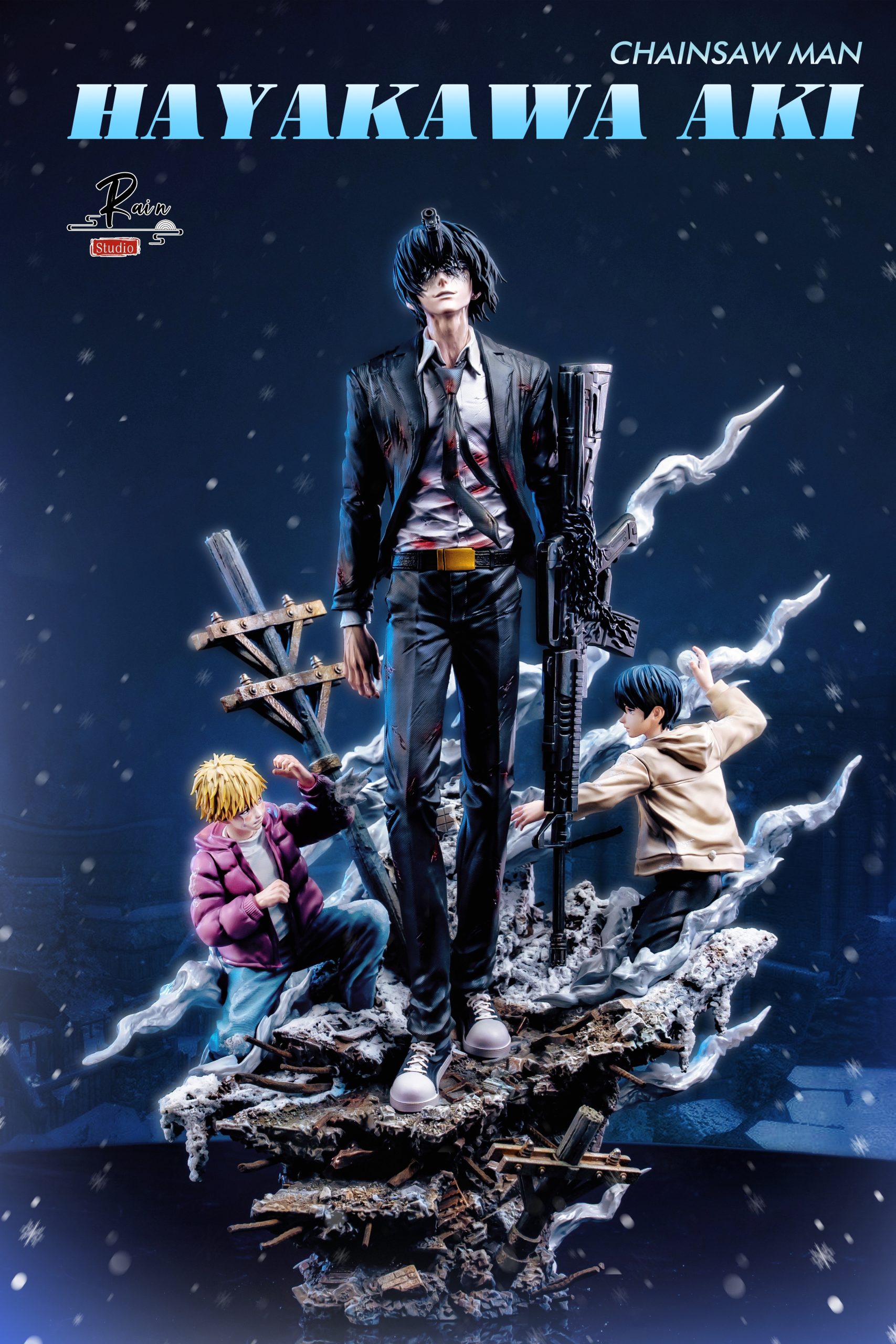 Rain Studio Chainsaw Man Gun Devil Aki Hayakawa