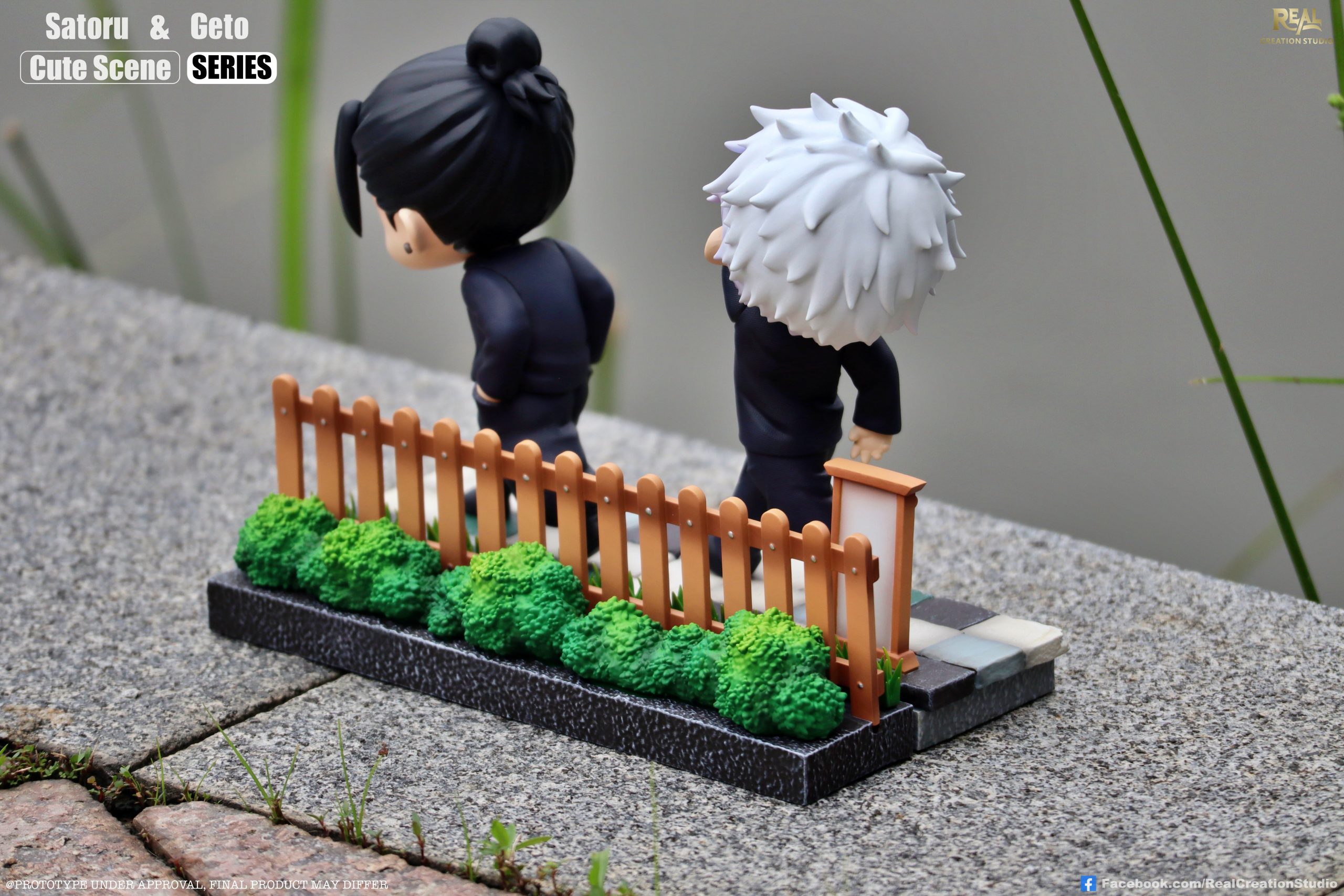 Real Creation Studio - Jujutsu Kaisen Cute Scene Series: Gojo Satoru & Suguru Geto Street Gang