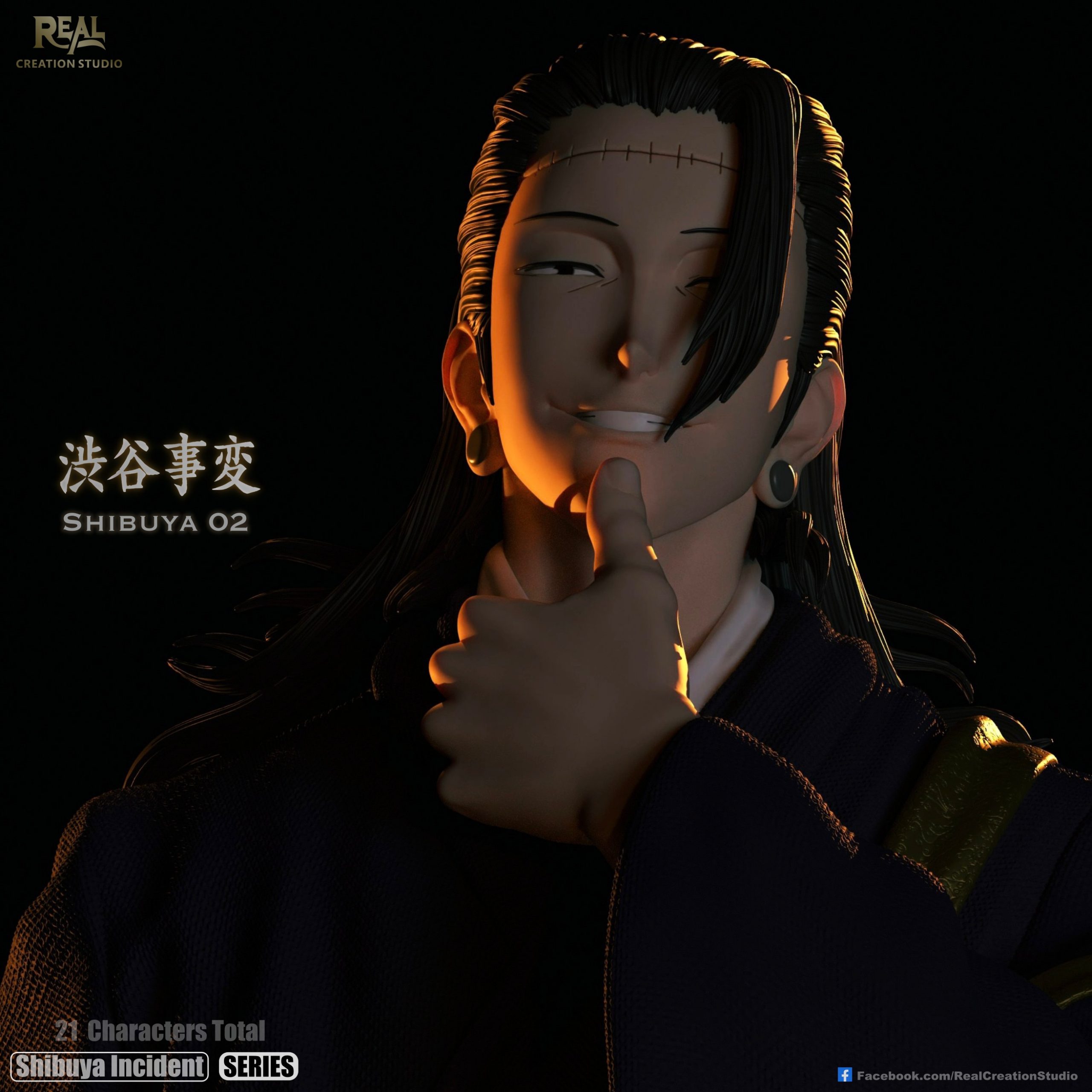 Real Creation Studio - Jujutsu Kaisen Shibuya Incident Series #1 Satoru Gojo & Kenjaku