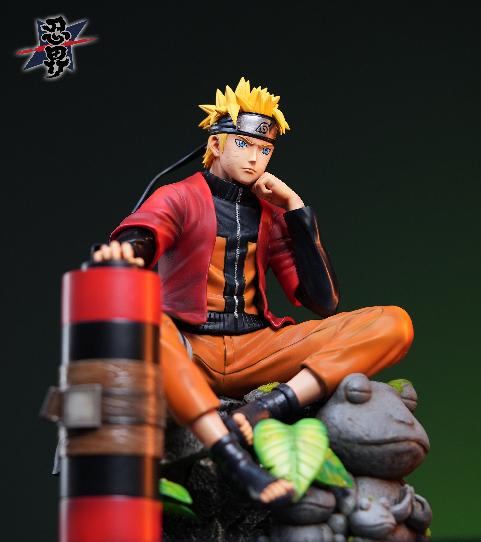 Renjie Studio Naruto Sitting Position 1 Uzumaki Naruto Sennin Mode