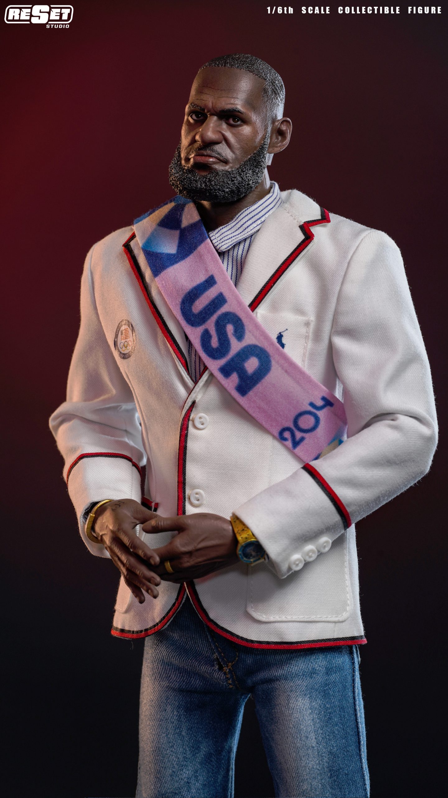 Reset Studio - Team USA Olympics James 1/6 Collectible Action Figure