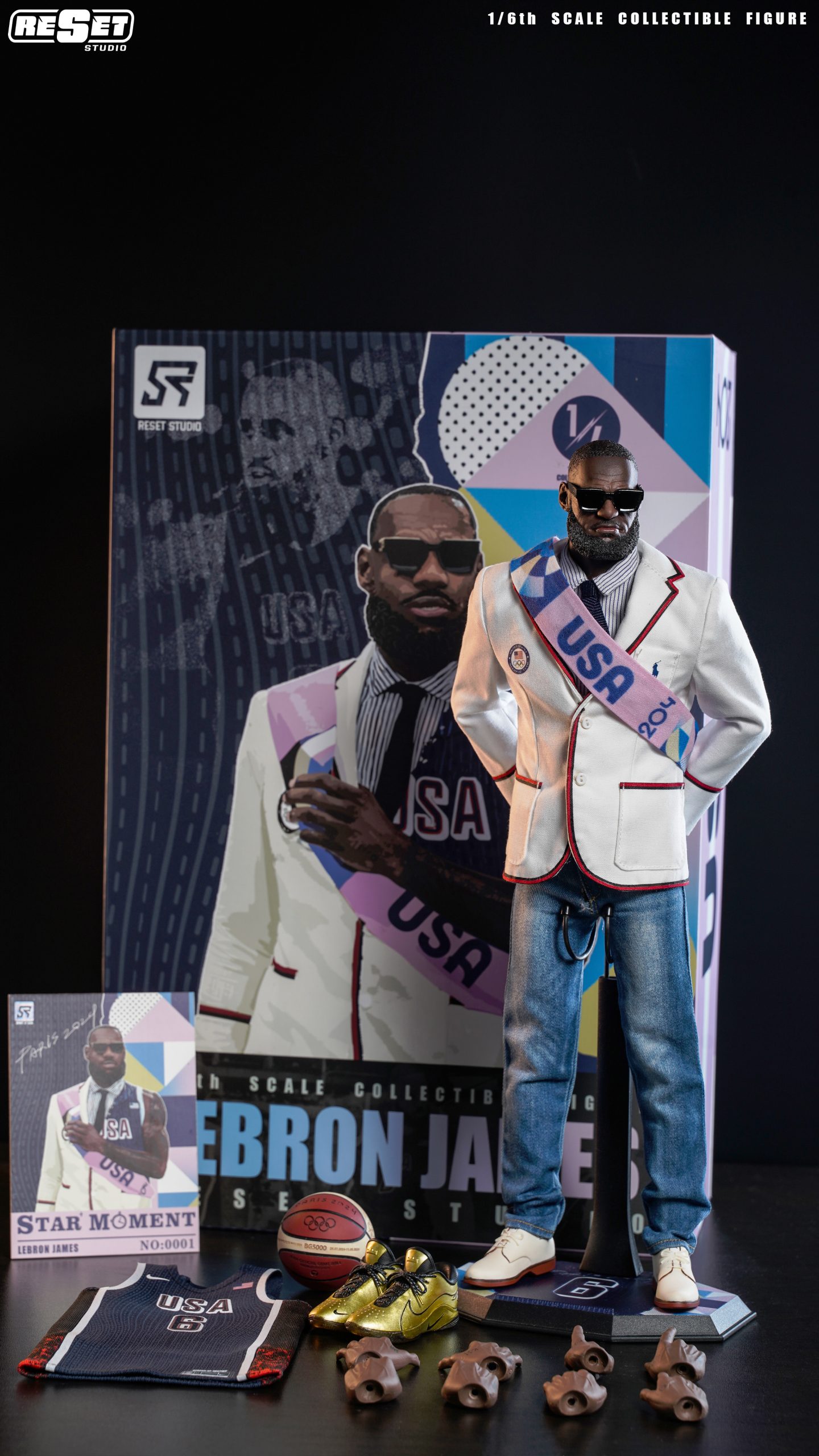Reset Studio - Team USA Olympics James 1/6 Collectible Action Figure