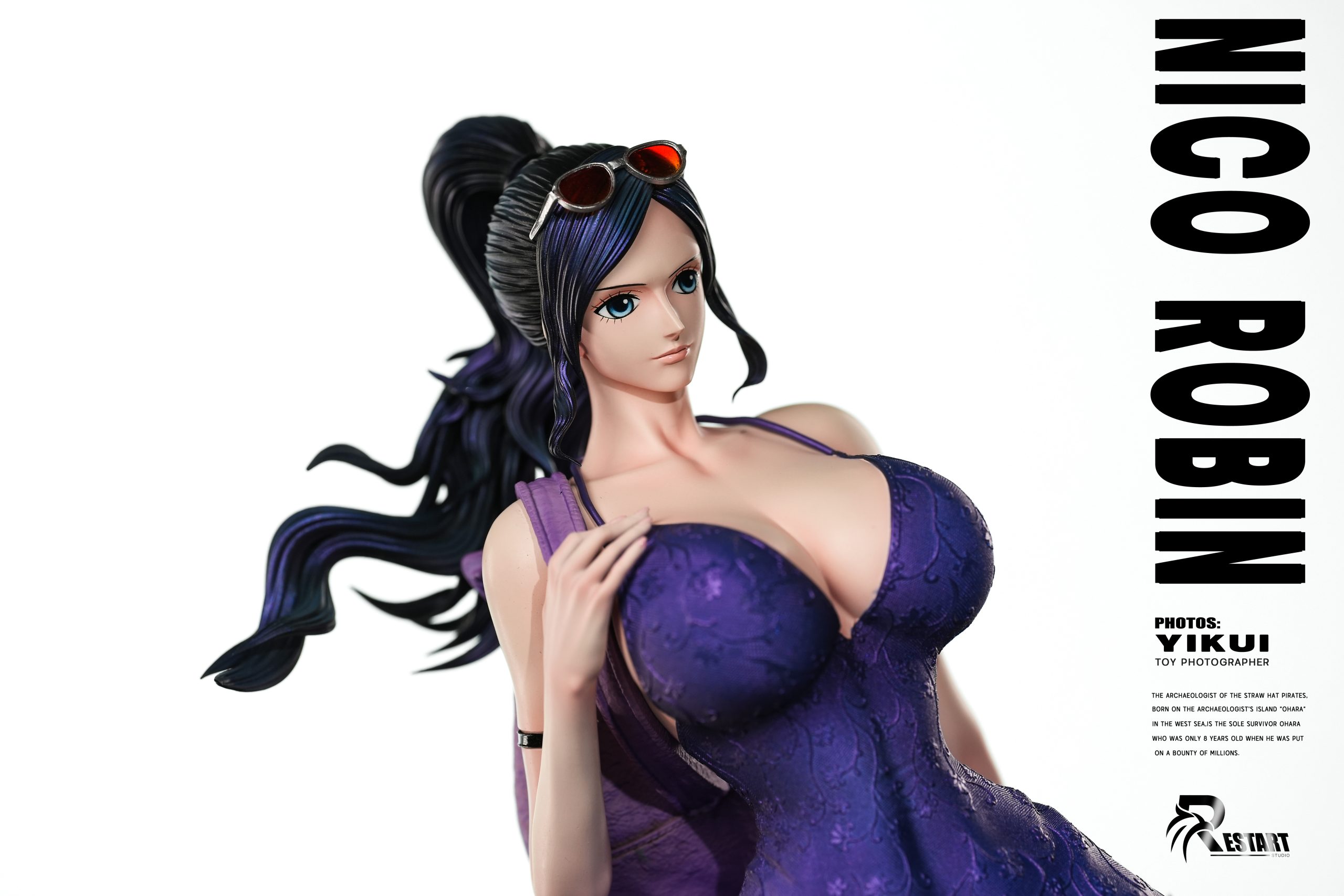 Restart Studio - One Piece Nico Robin Book Effects