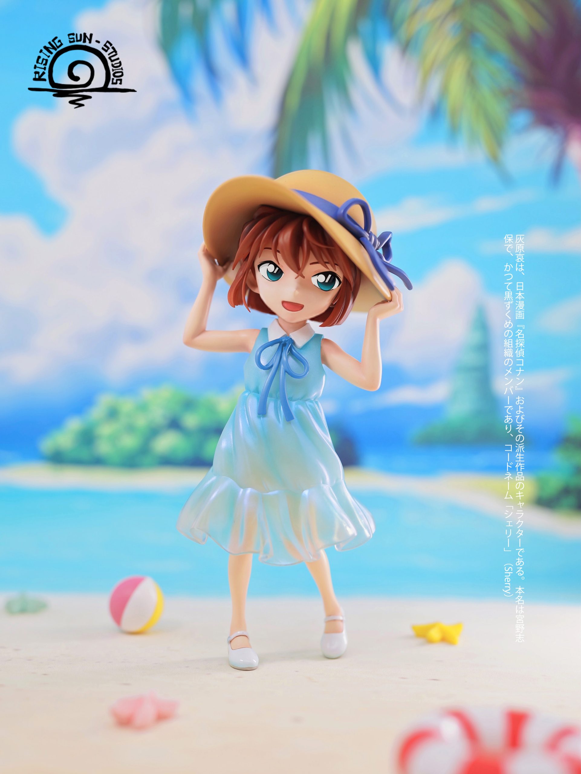 Rising sun Studio - Detective Conan Beach Ai Haibara