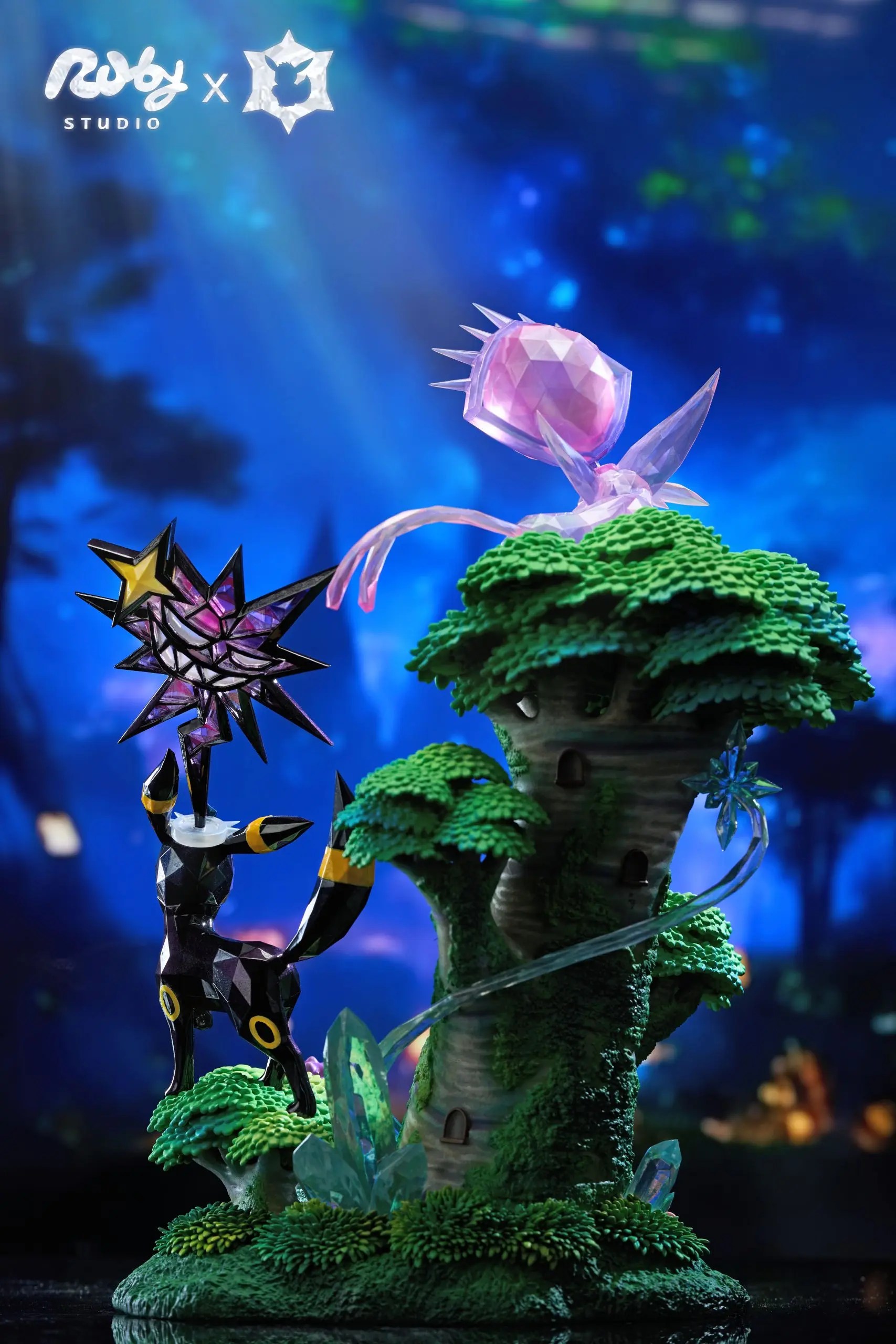 Ruby Studio - Pokémon Terastal Eevee Forest #3 Sun and Moon