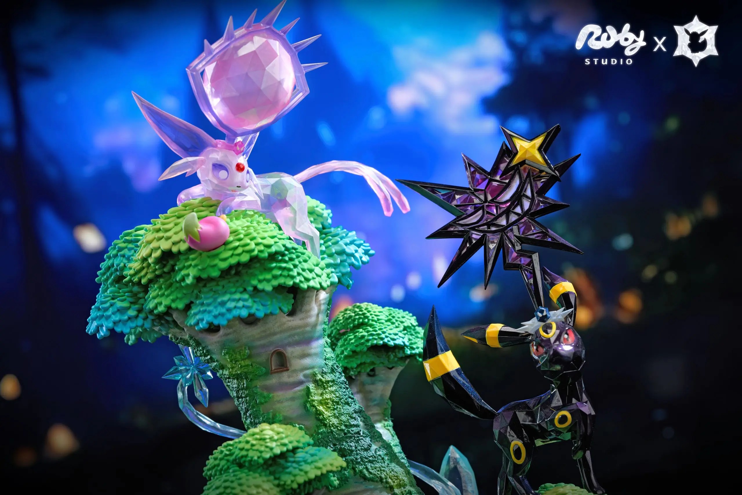 Ruby Studio - Pokémon Terastal Eevee Forest #3 Sun and Moon