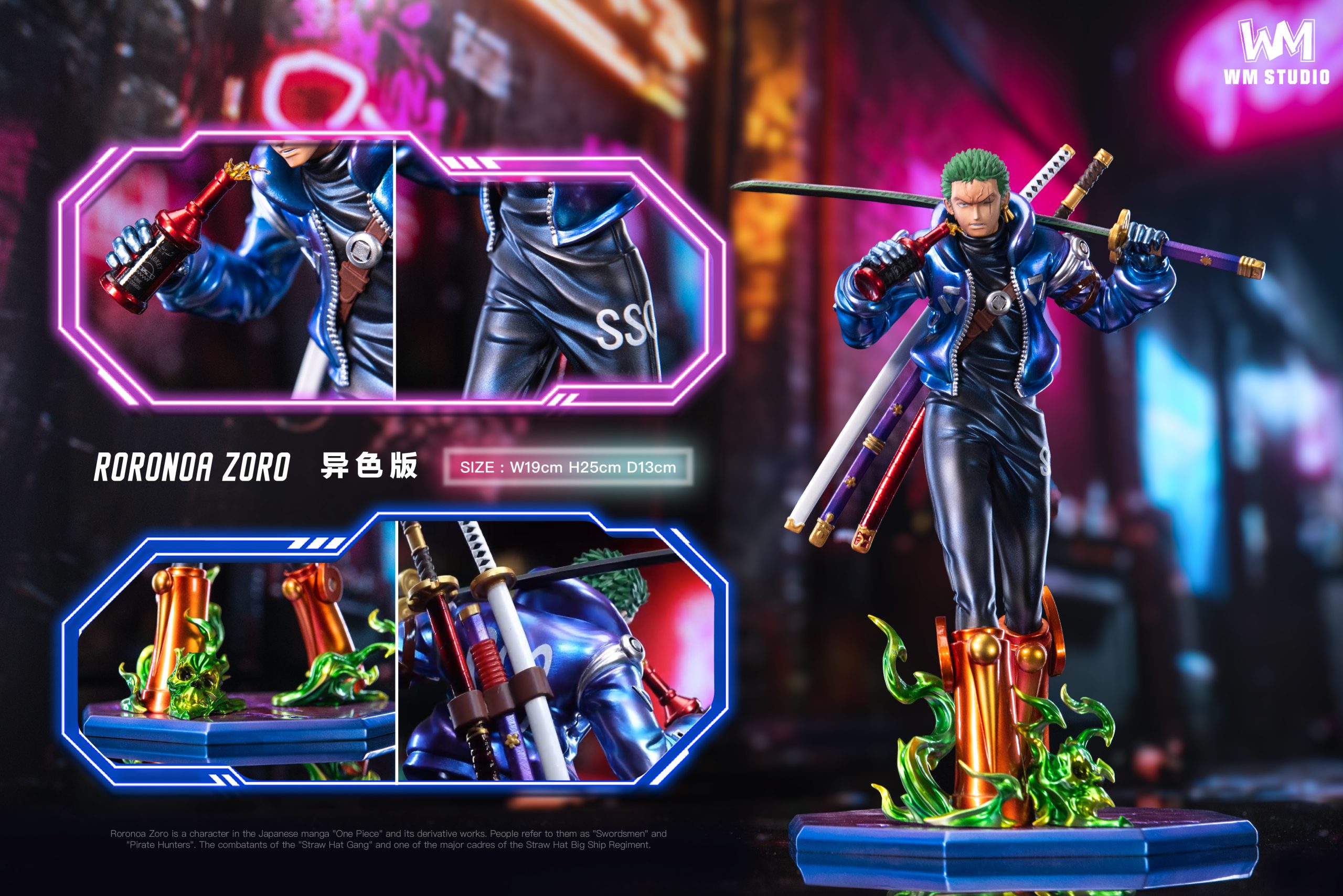 WM Studio – One Piece Egghead catwalk Roronoa Zoro