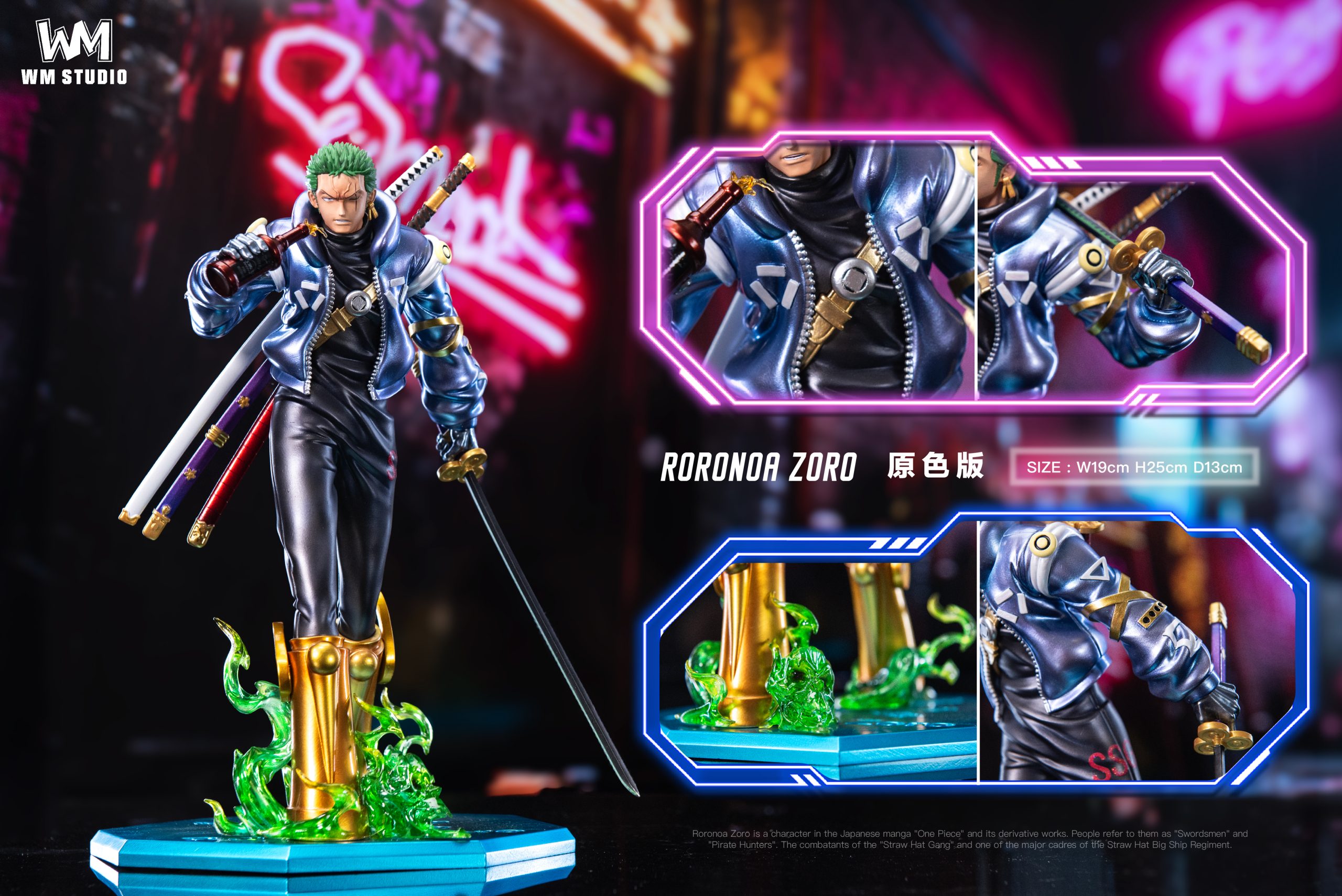 置物 catwalk WM Studio – One Piece Egghead catwalk Roronoa Zoro - elevenGK