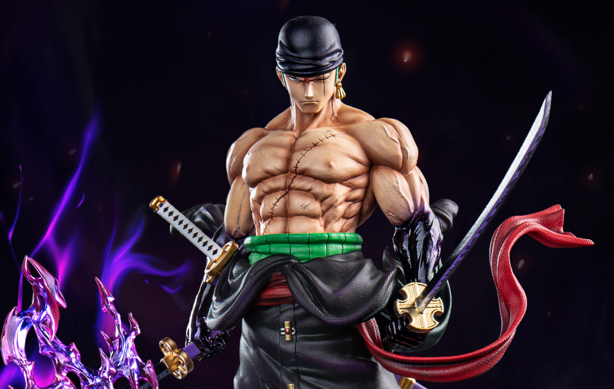 WM Studio – One Piece light sculpture Zoro - elevenGK Anime