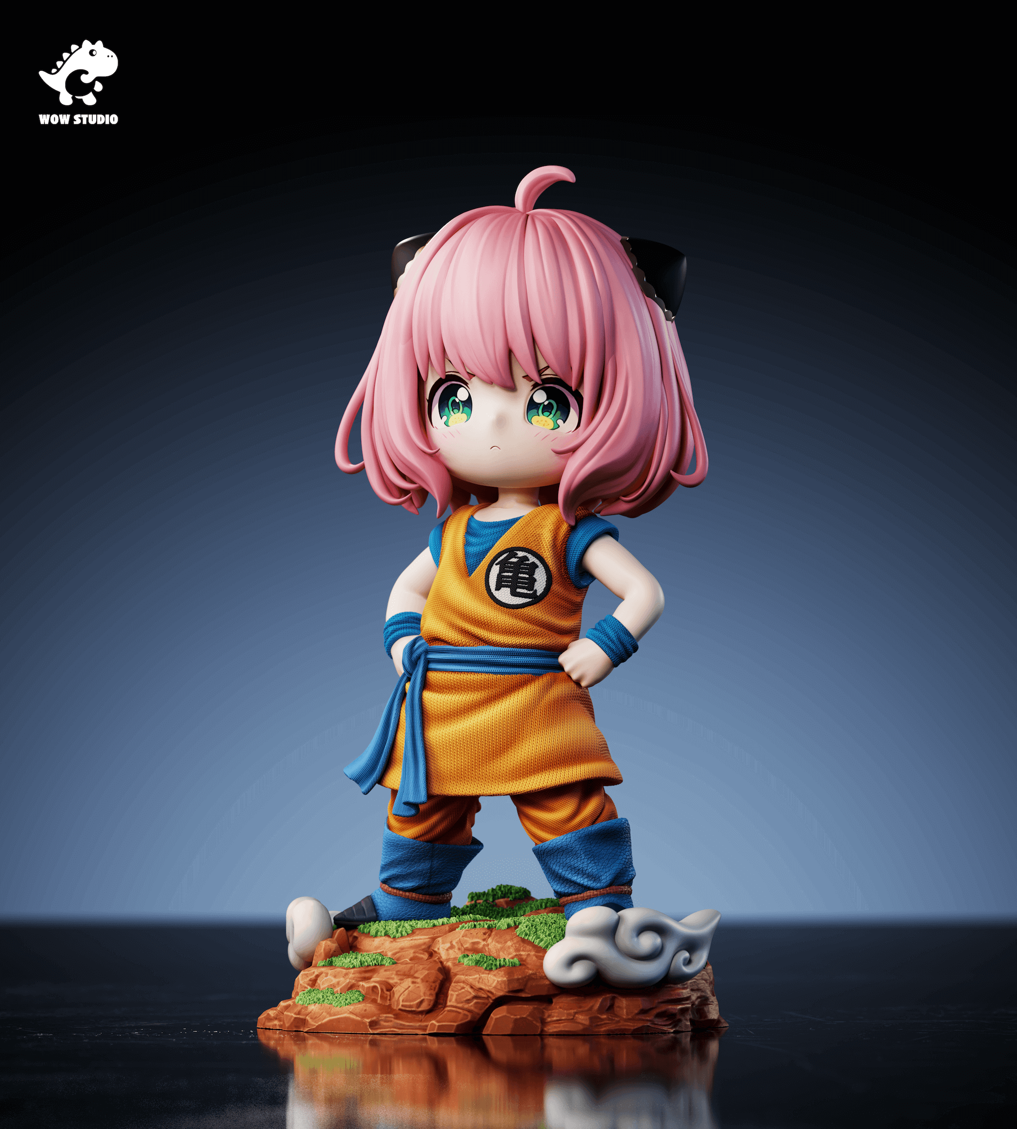 WOW Studio - Spy x Family Anya cos Son Goku