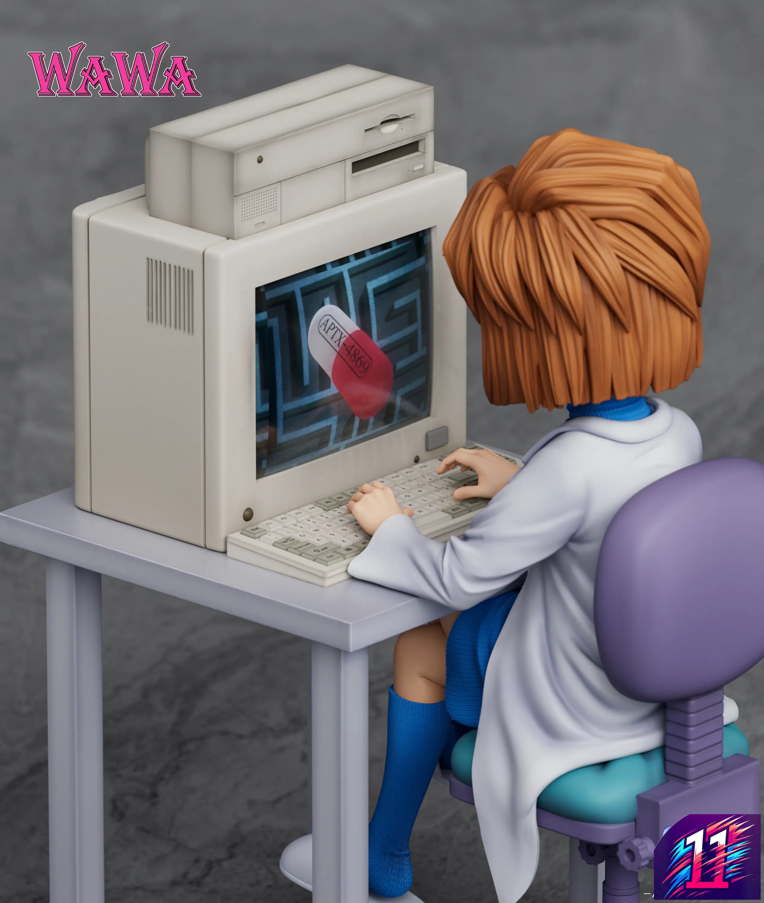 WAWA StudioStudio - Computer Ai Haibara Detective Conan