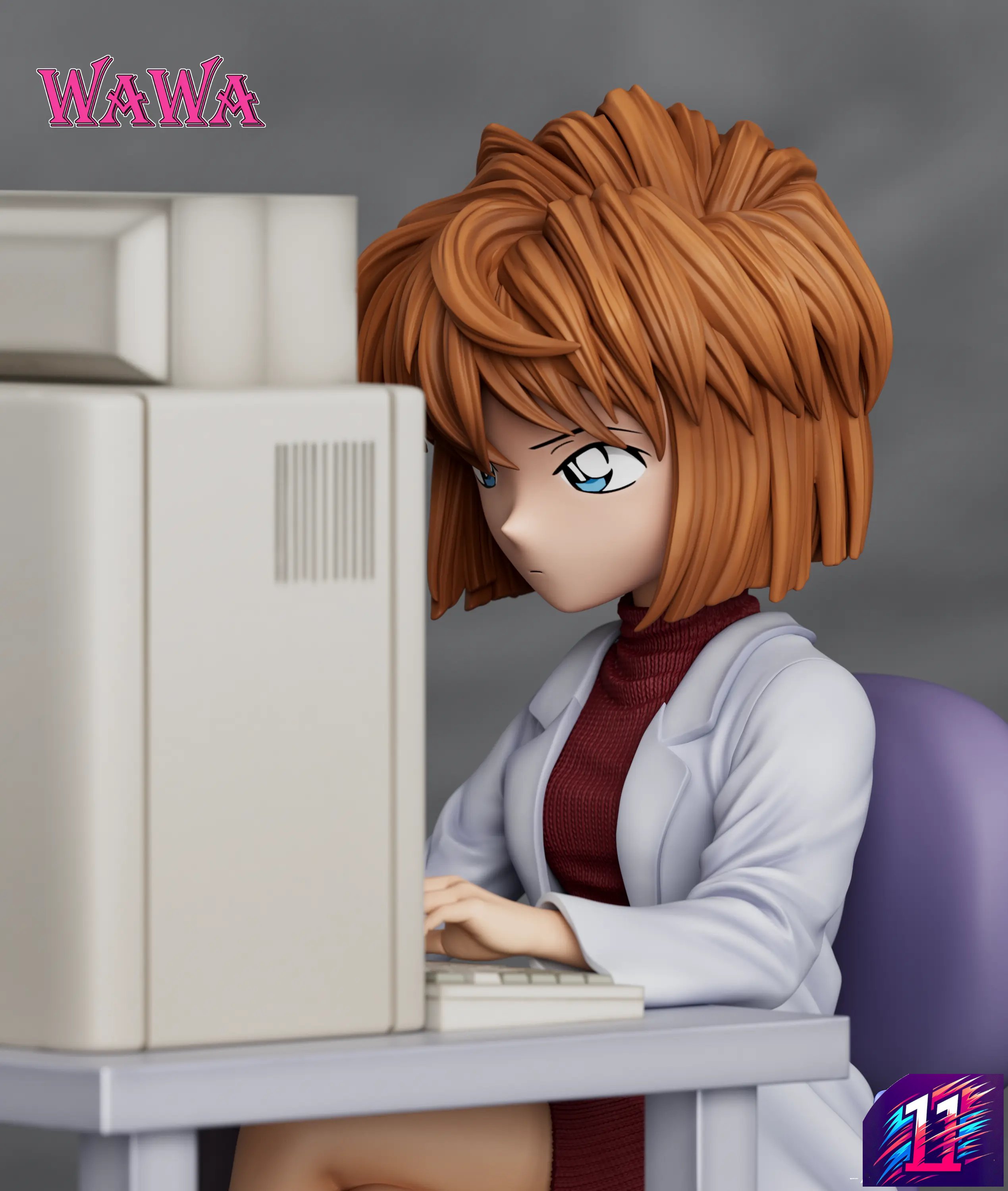 WAWA StudioStudio - Computer Ai Haibara Detective Conan