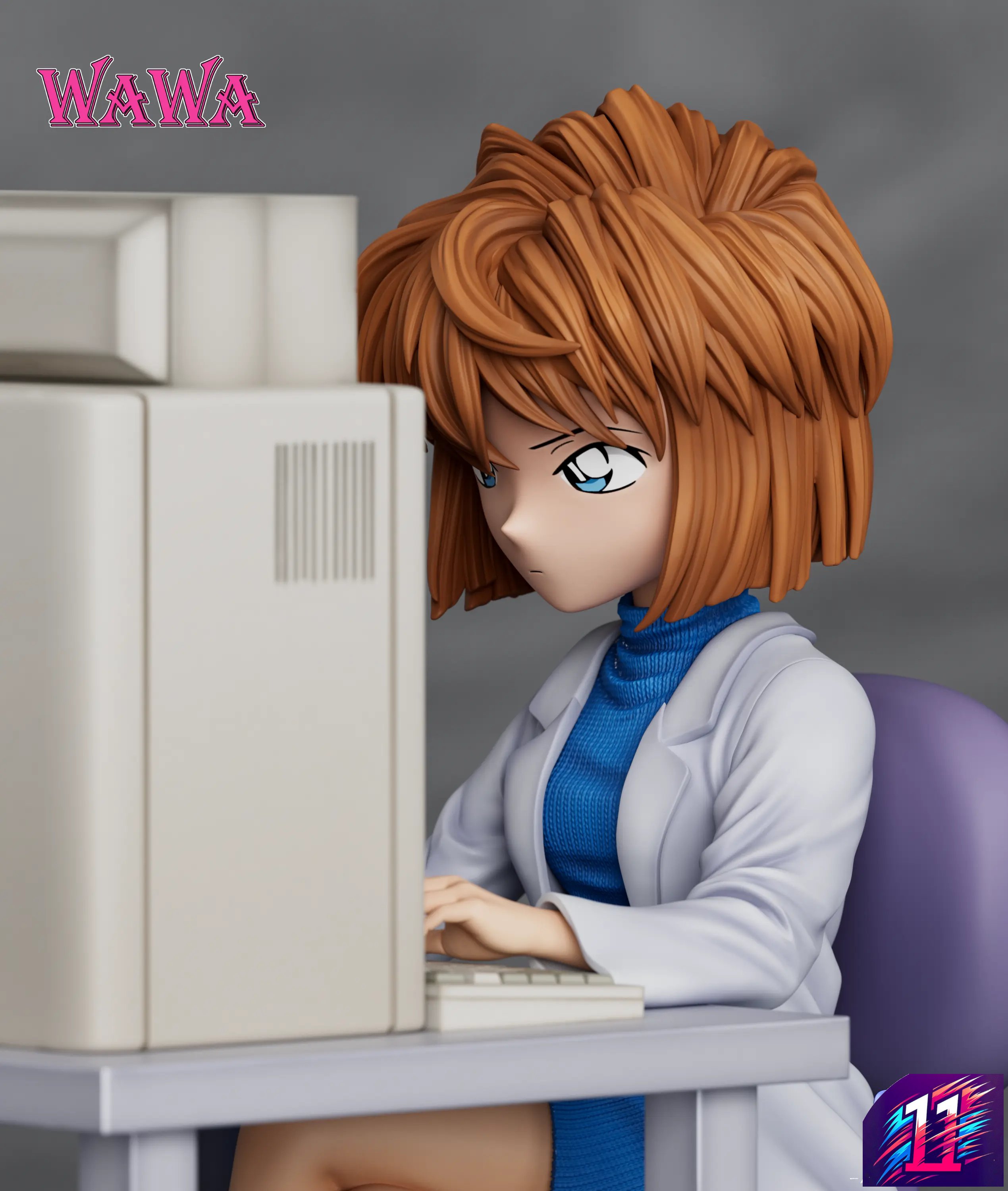 WAWA StudioStudio - Computer Ai Haibara Detective Conan