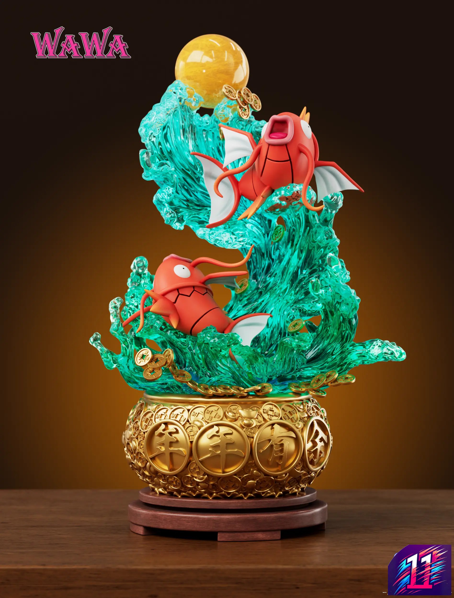 WAWA Studio - Fortune-Calling Magikarp Pokémon
