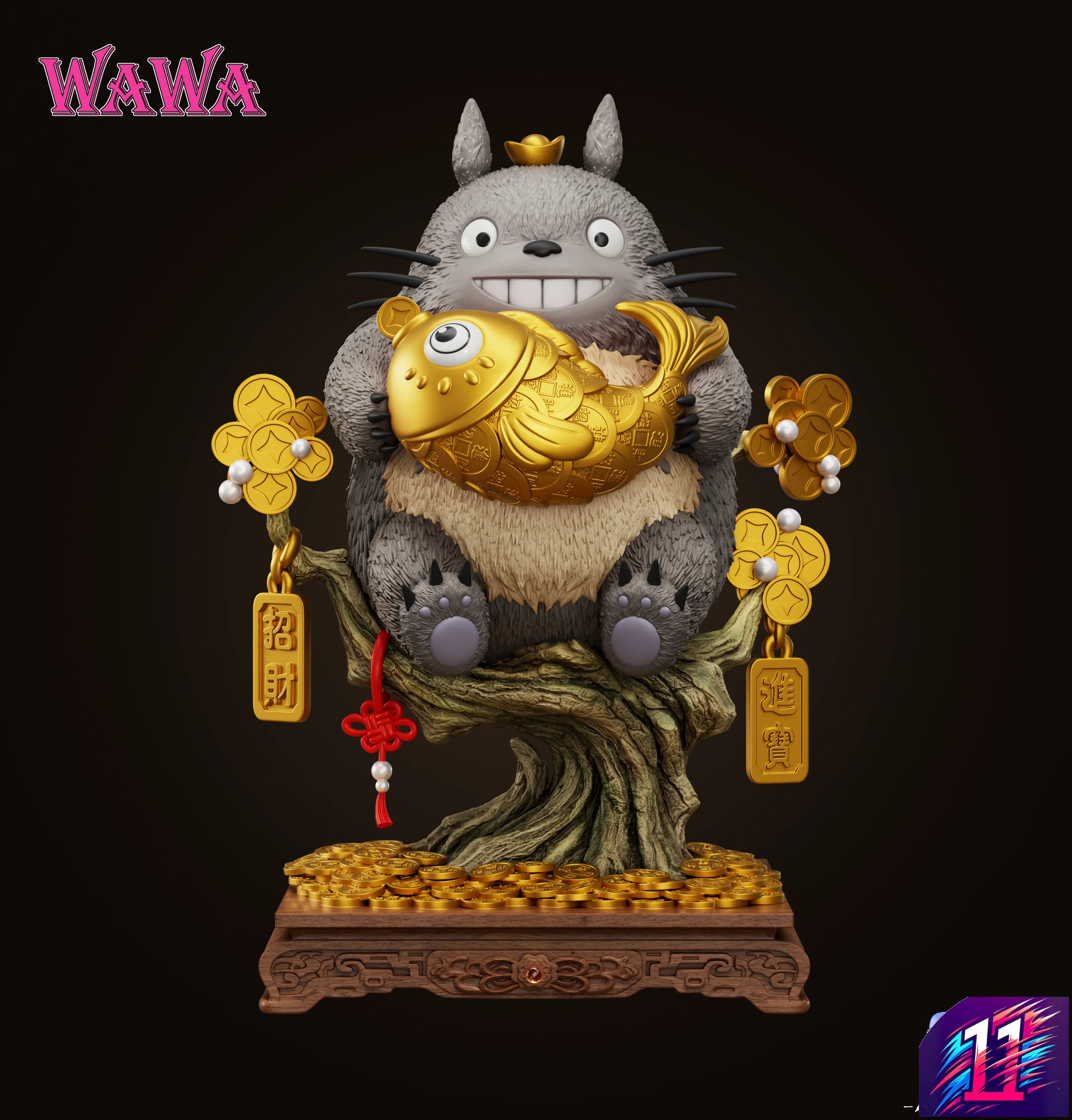 WAWA Studio - Totoro Lucky Charm Series My Neighbor Totoro