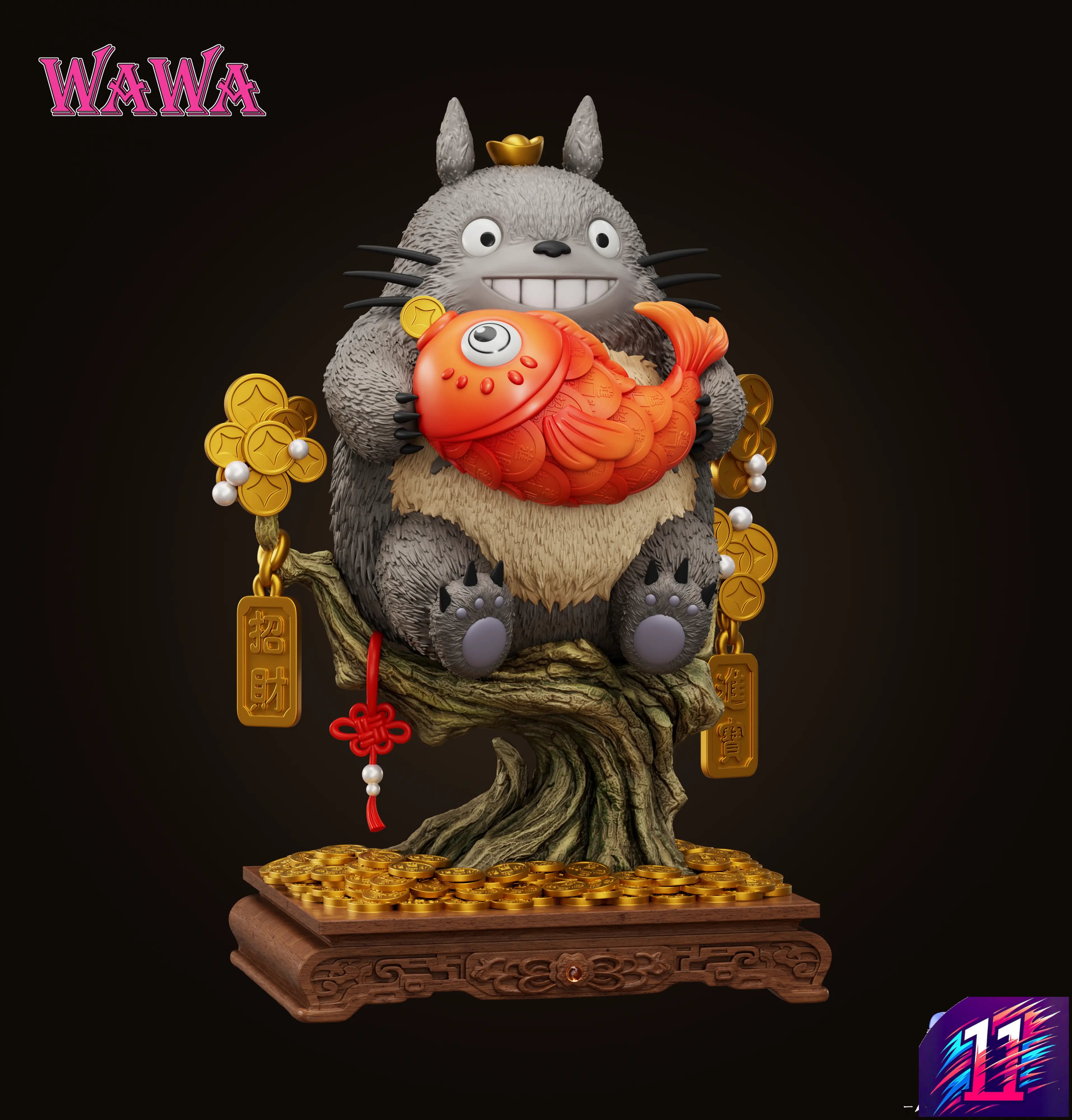 WAWA Studio - Totoro Lucky Charm Series My Neighbor Totoro