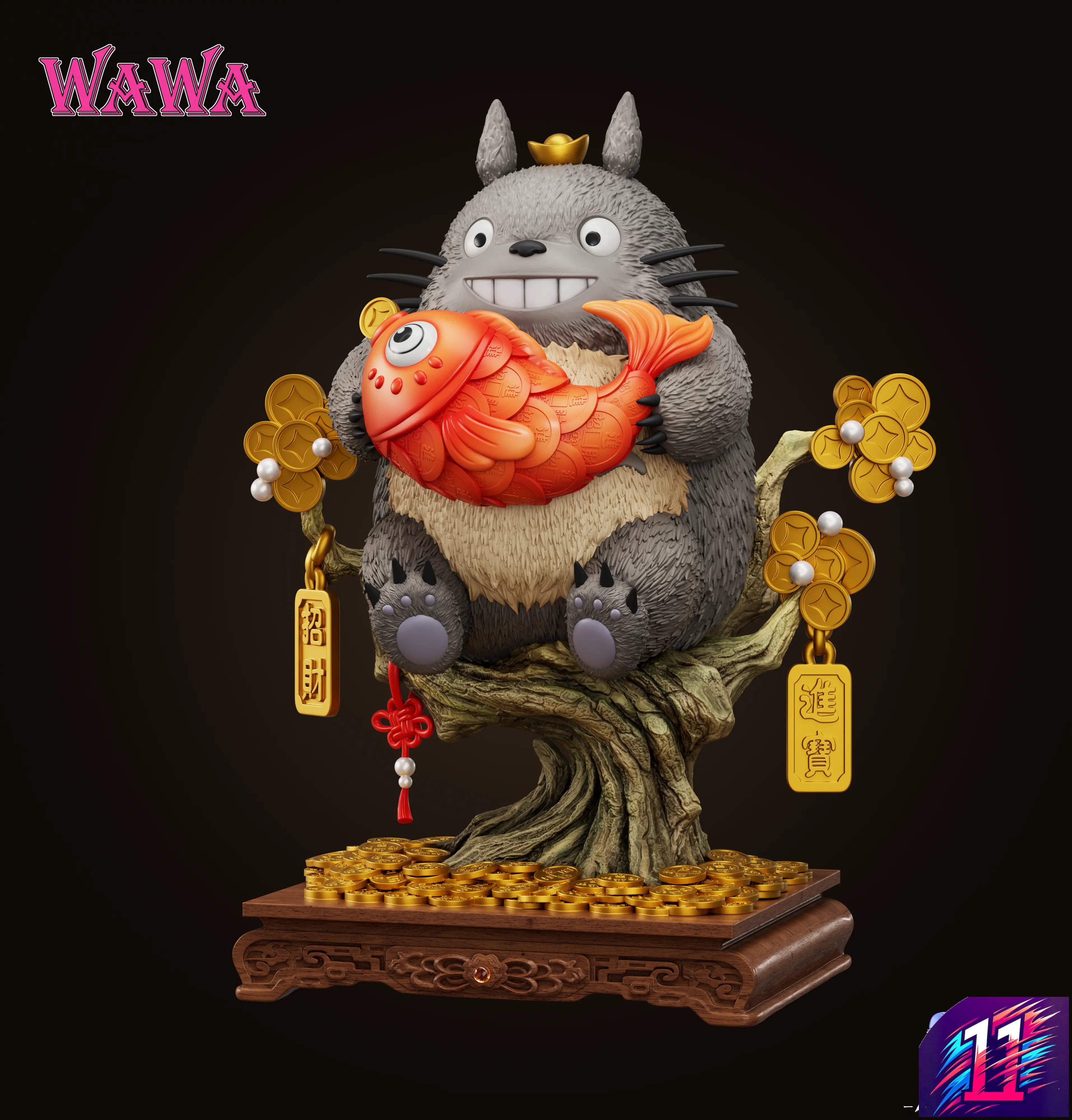 WAWA Studio - Totoro Lucky Charm Series My Neighbor Totoro