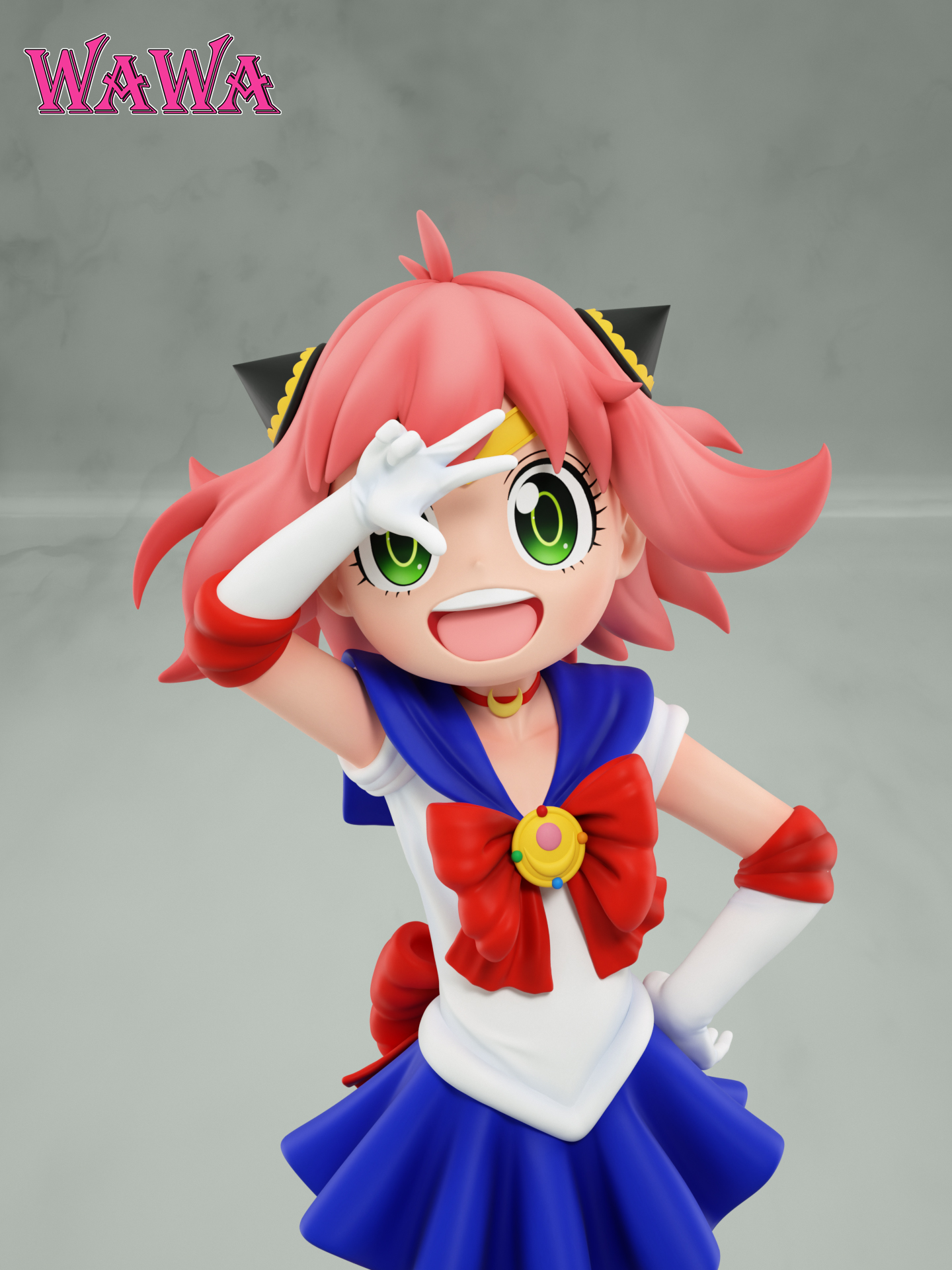 WAWA studio - SPY×FAMILY Anya Forger COS Sailor Moon