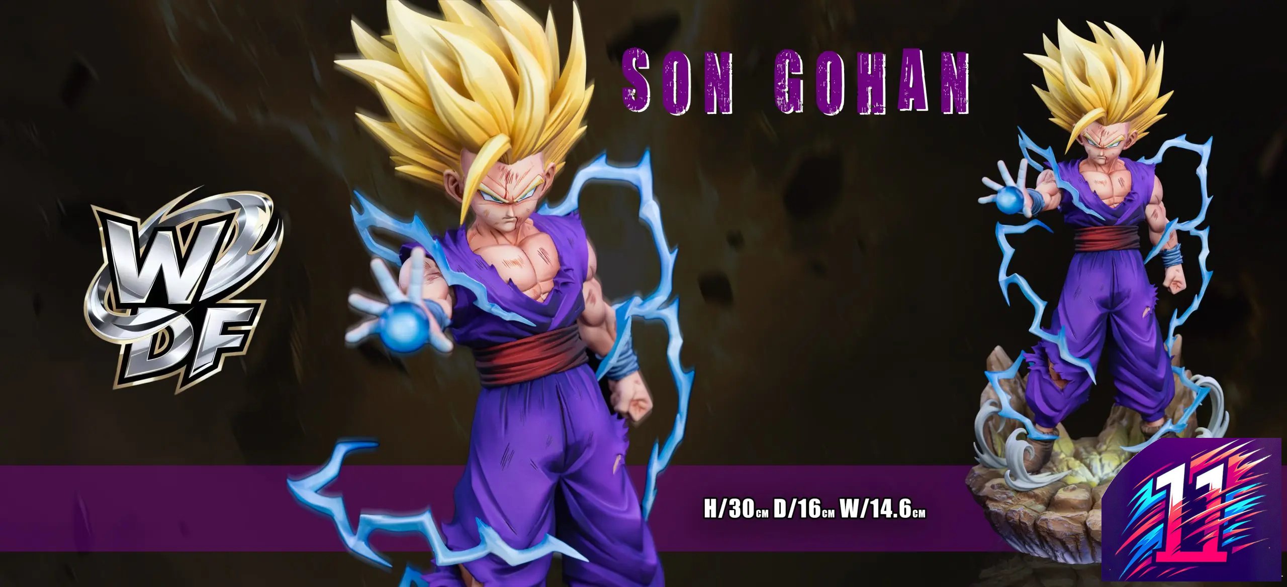 WDF Studio - Super Saiyan 2 Son Gohan Dragon Ball