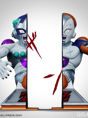 WU JIE Studio - Dragon Ball Mecha Frieza Bust WU JIE Studio - Dragon Ball Mecha Frieza Bust