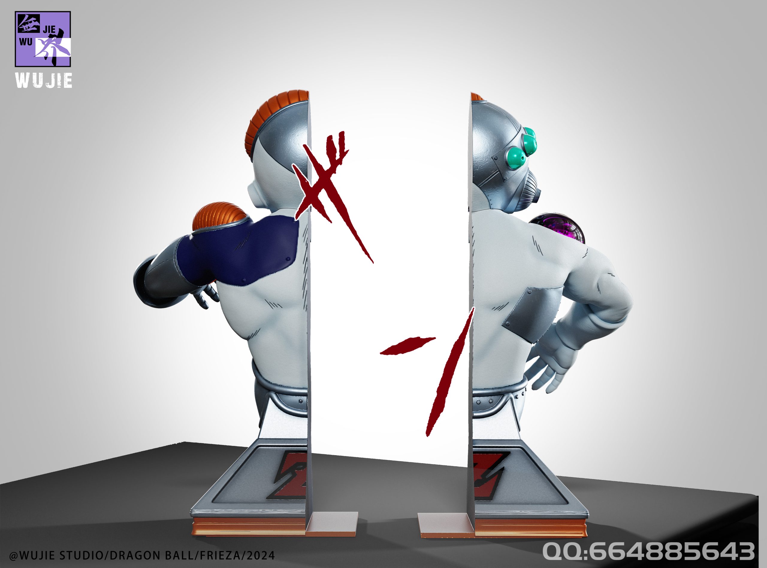 WU JIE Studio - Dragon Ball Mecha Frieza Bust
