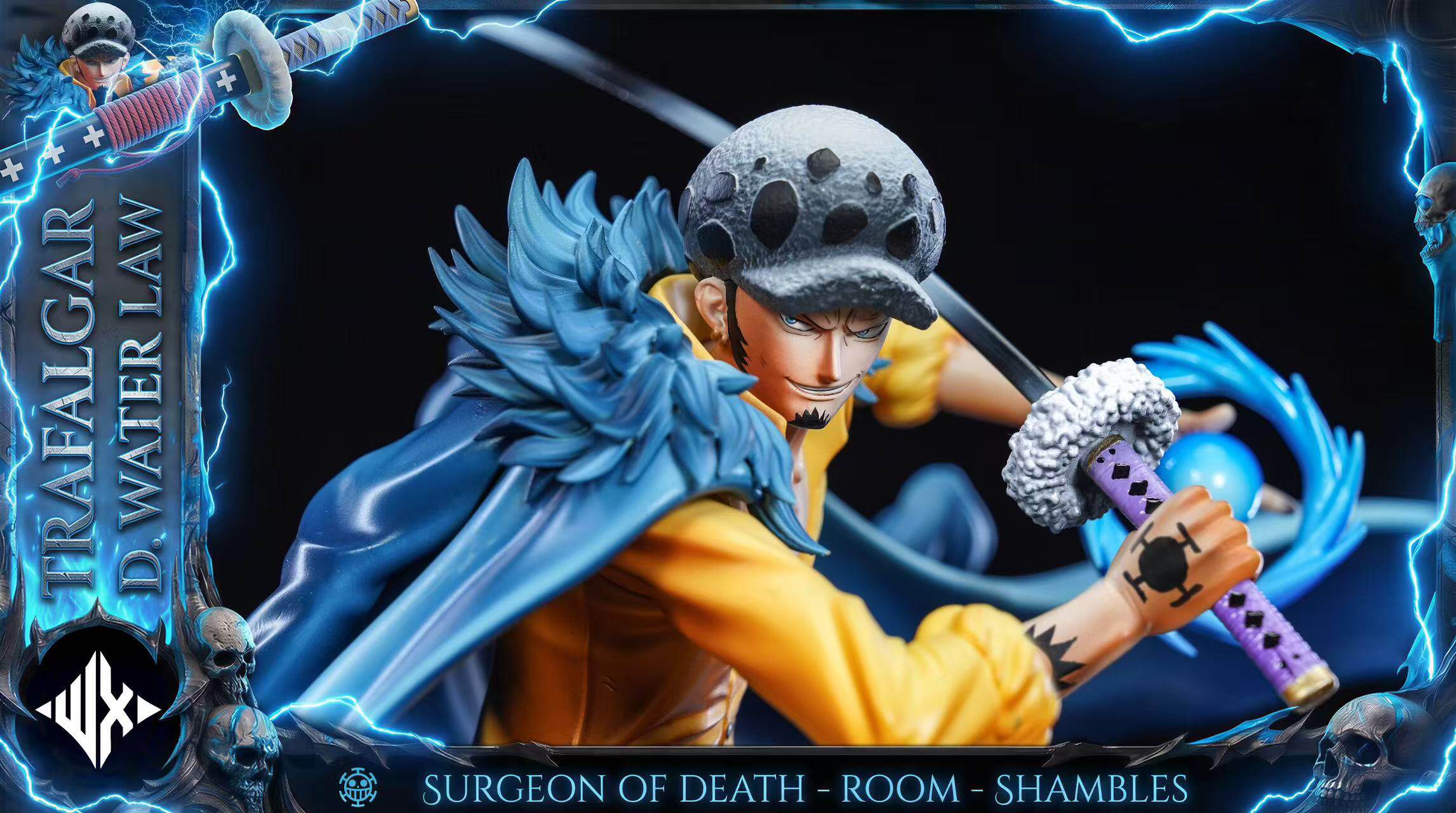 WX Studio - Onigashima Battle Iconic Scene #01 Trafalgar D. Water Law One Piece