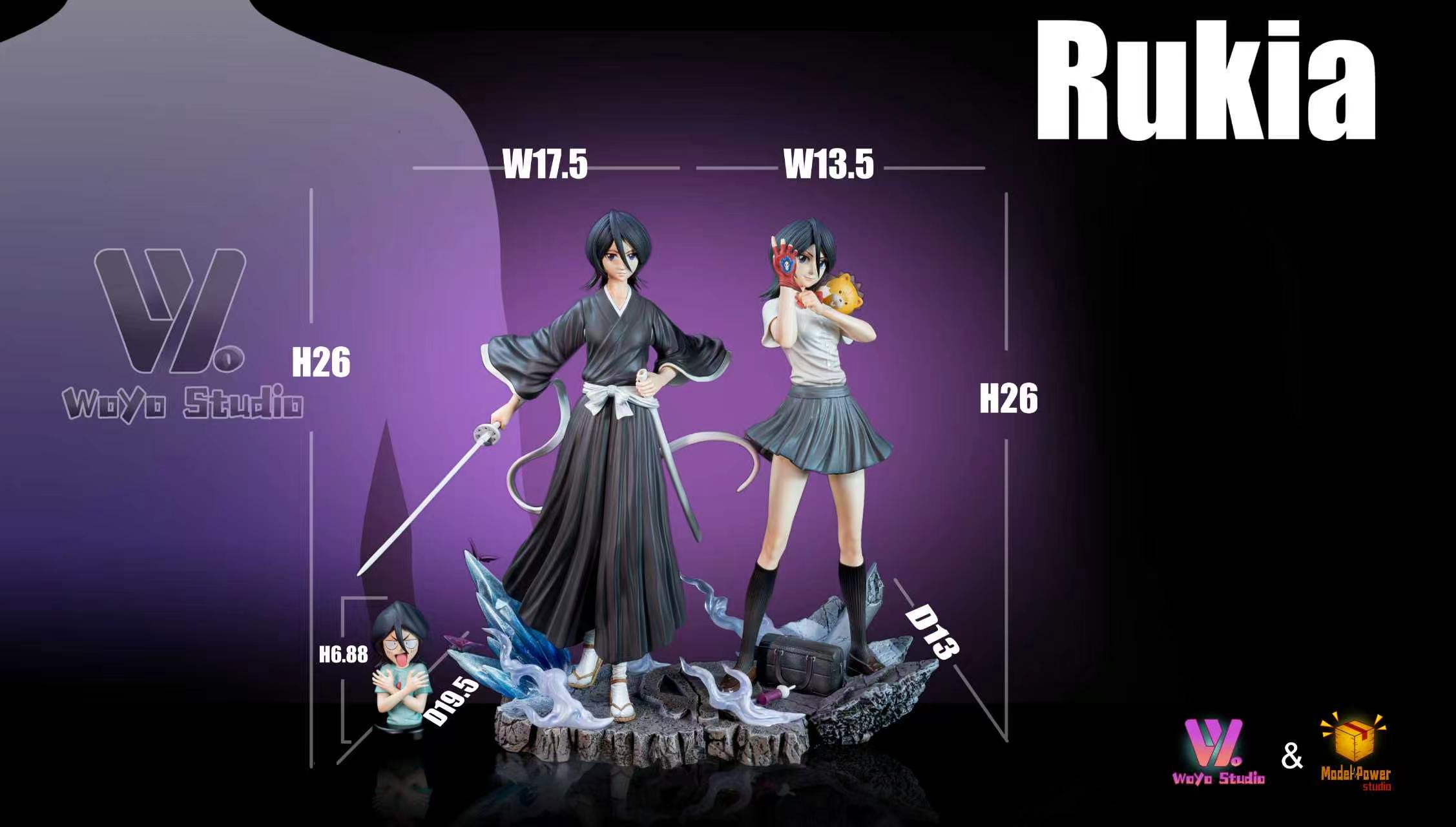 WoYo Studio X Model Power Studio - Rukia Kuchiki Bleach