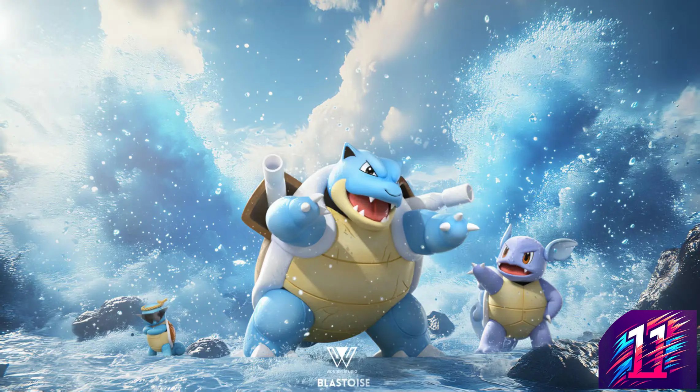 Wonder Studio - Blastoise Evolutionary Set Pokémon