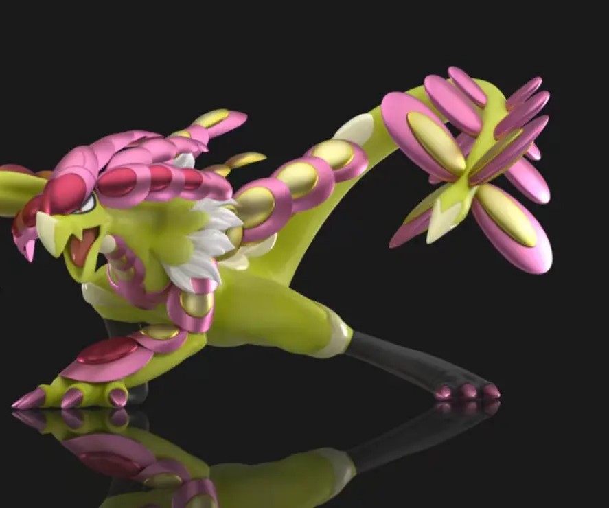 Wonder Studio - Kommo-o Evolution Group Pokémon