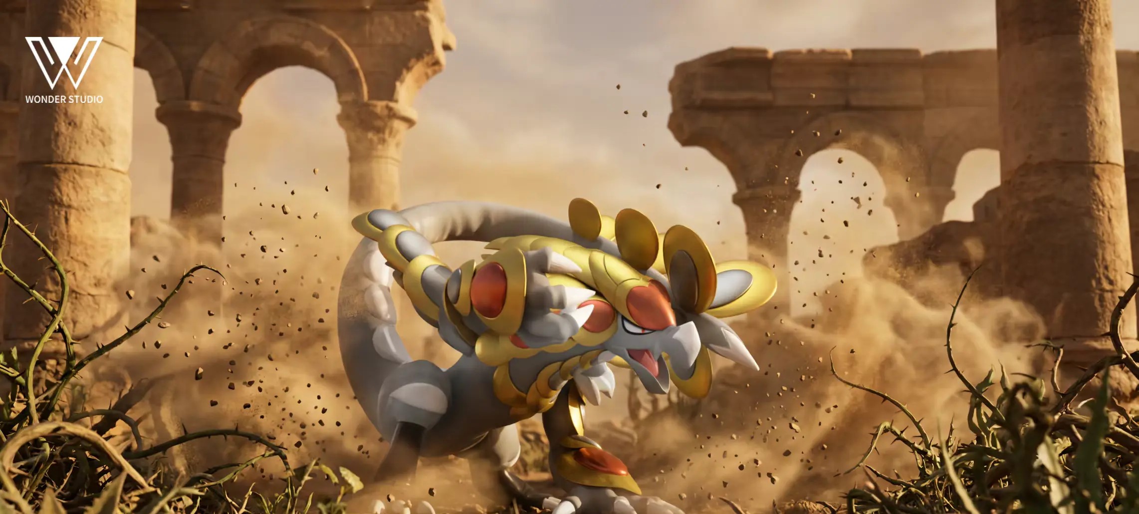 Wonder Studio - Kommo-o Evolution Group Pokémon