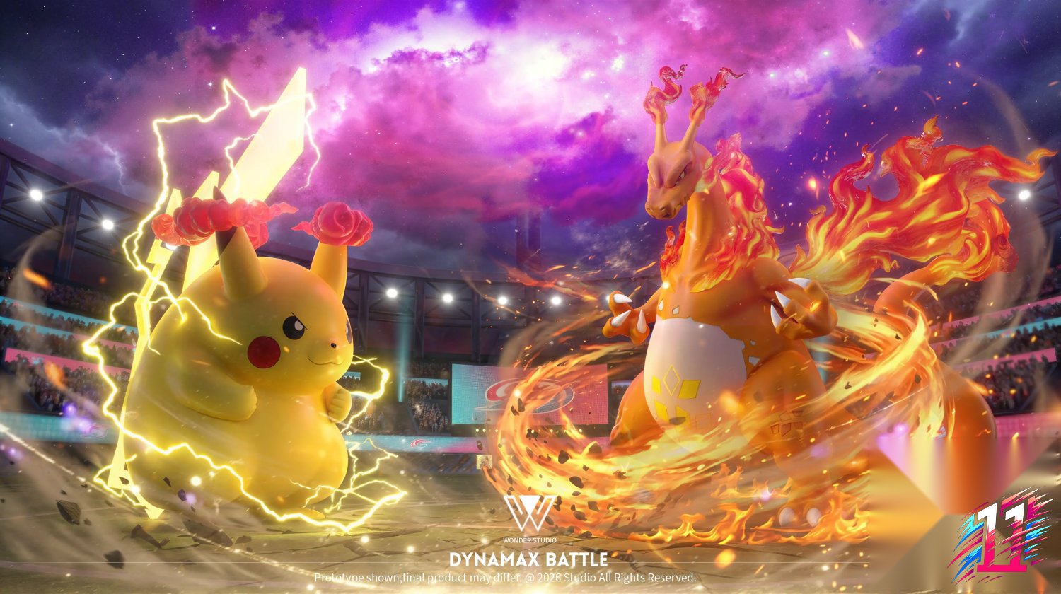 Wonder Studio - Leon%27s Team Dynamax Charizard Pokémon