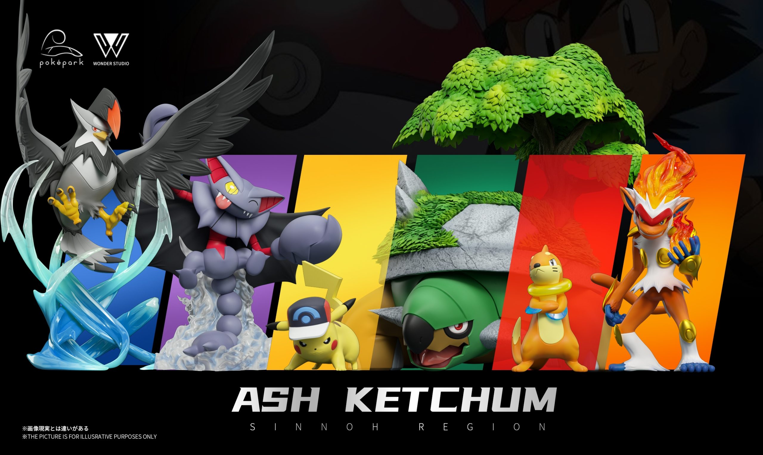 Wonder Studio - Pokémon Ash Ketchum Team #2 Sinnoh Region