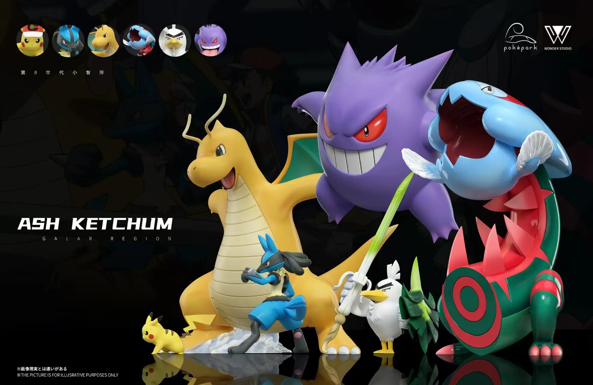 Wonder Studio - Pokémon Ash%27s Team 4 Galar Region