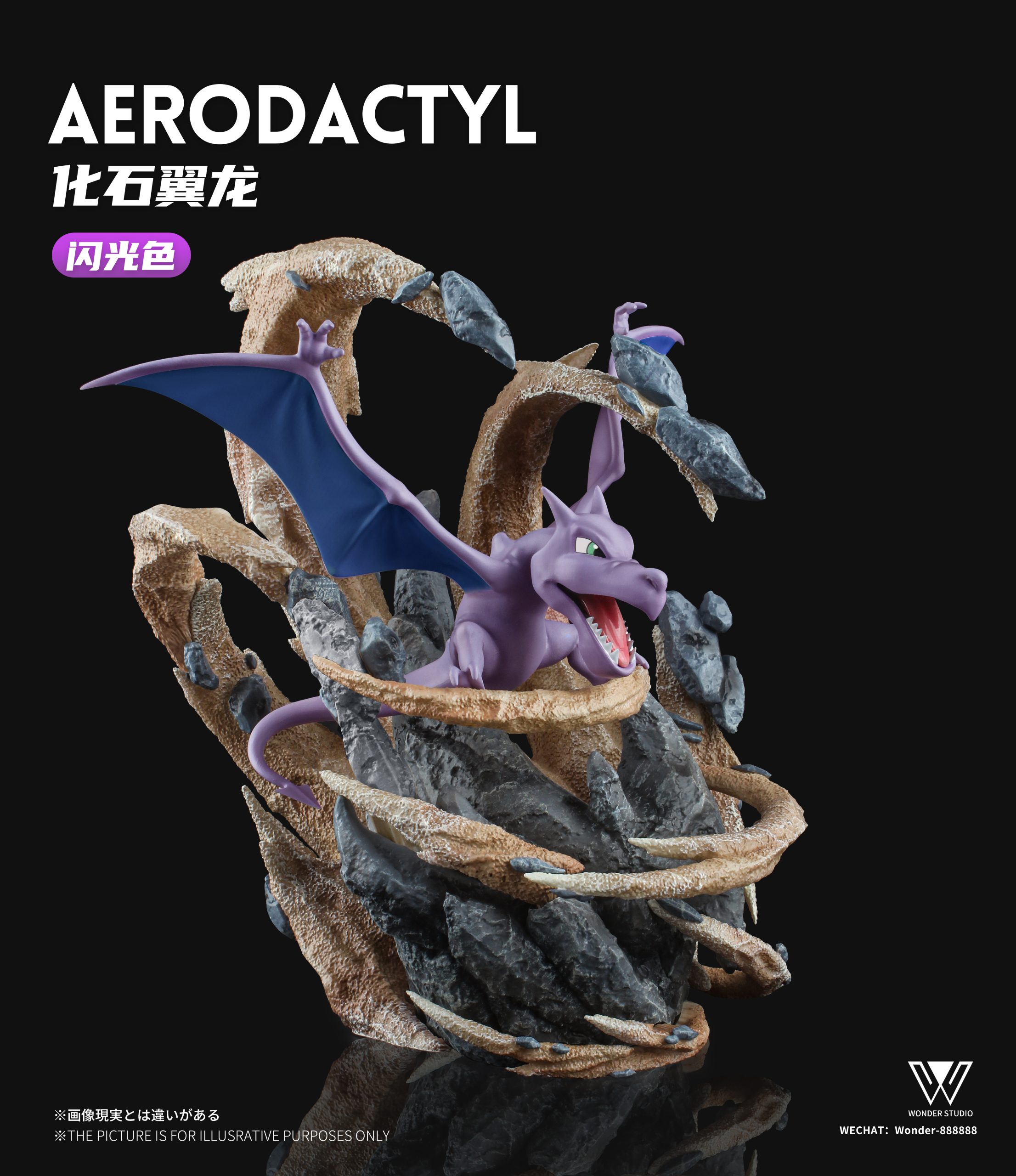 Wonder Studio – Pokemon Skill Museum Series Aerodactyl - elevenGK