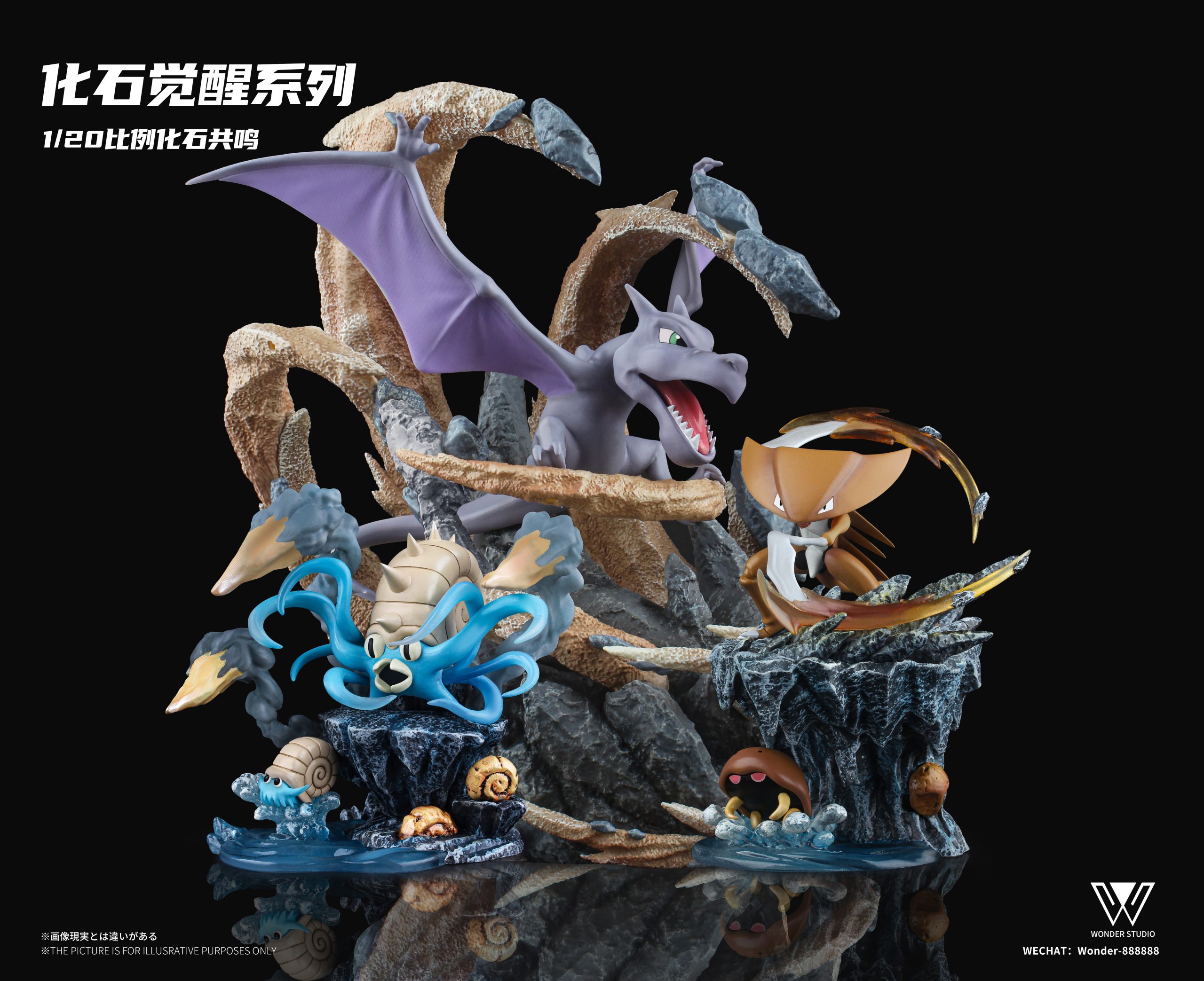 Wonder Studio – Pokemon Skill Museum Series Aerodactyl