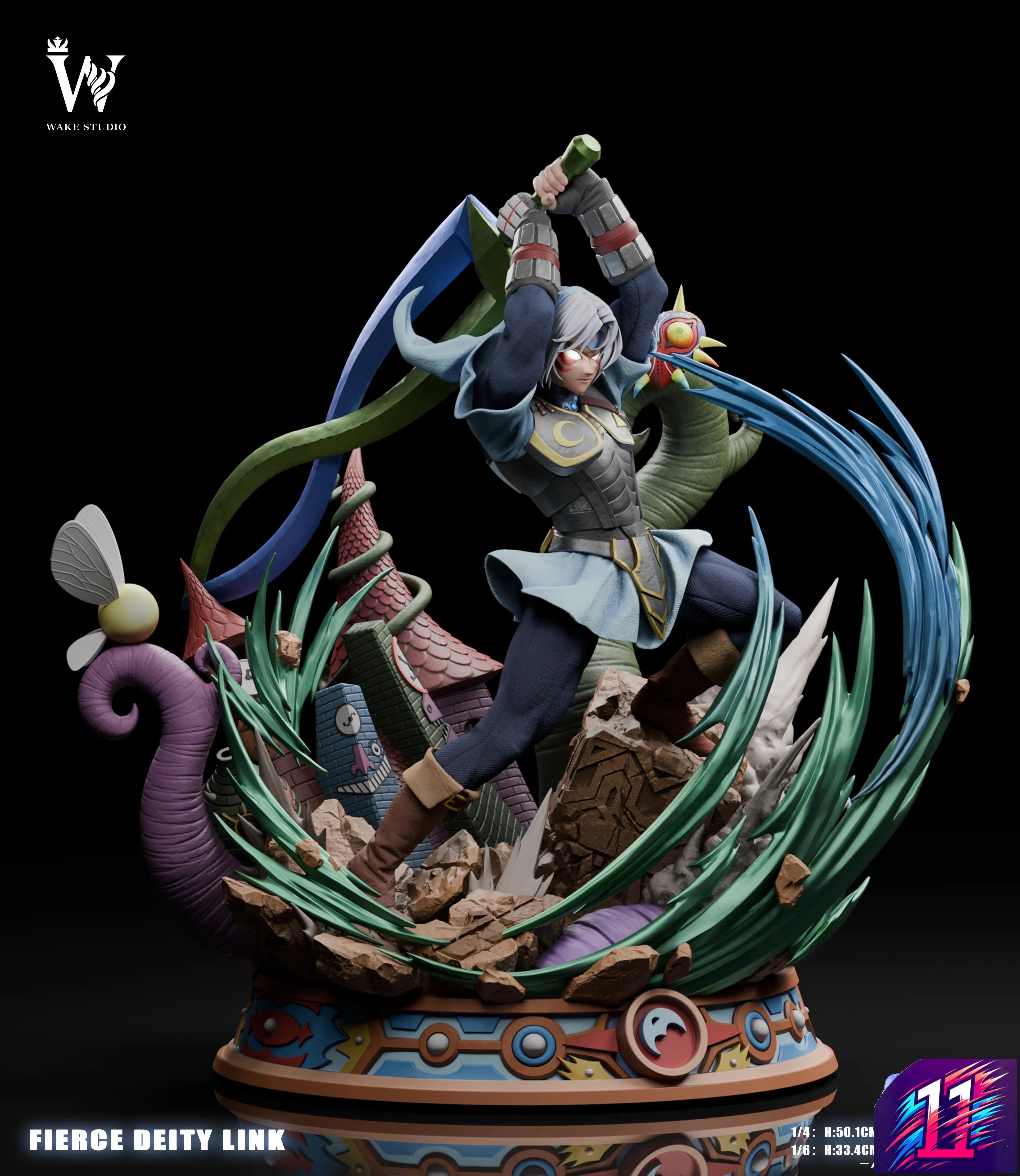 Wake Studio - Fierce Deity Link The Legend of Zelda