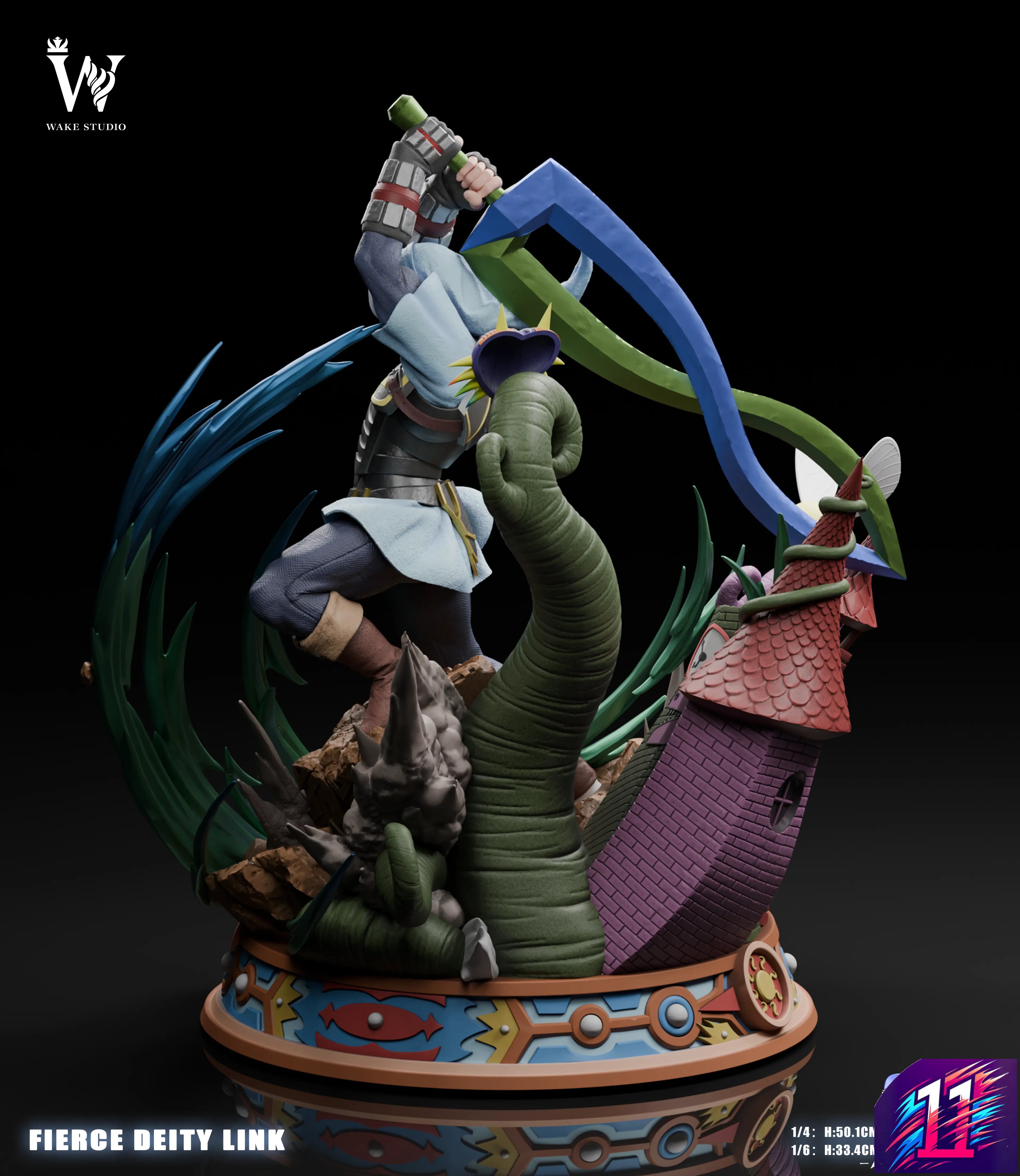 Wake Studio - Fierce Deity Link The Legend of Zelda