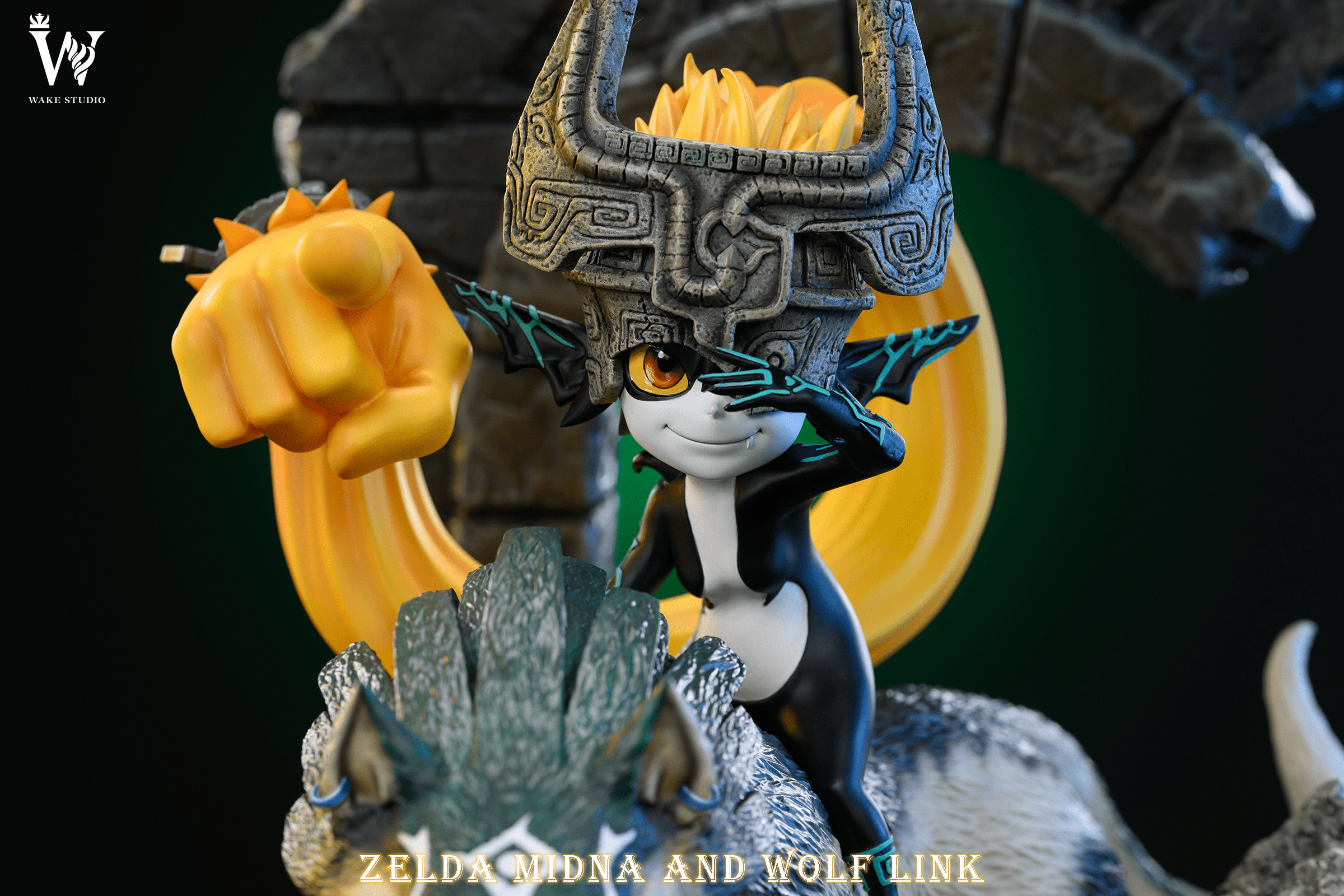 Wake Studio - The Legend of Zelda Wolf link and Epona