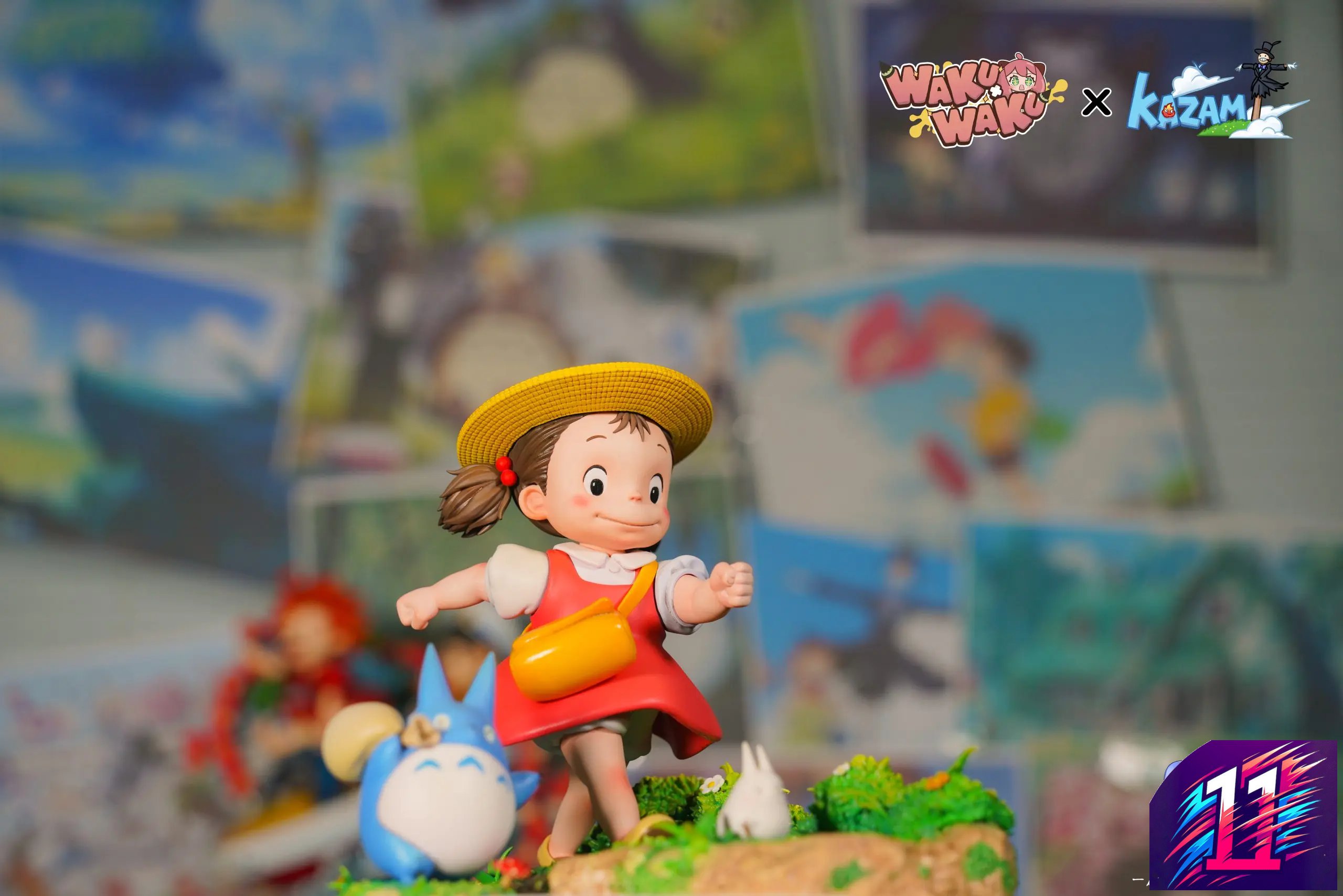 WakuWaku Studio - Mei X Mini Totoro Miyazaki Hayao Series #1 My Neighbor Totoro