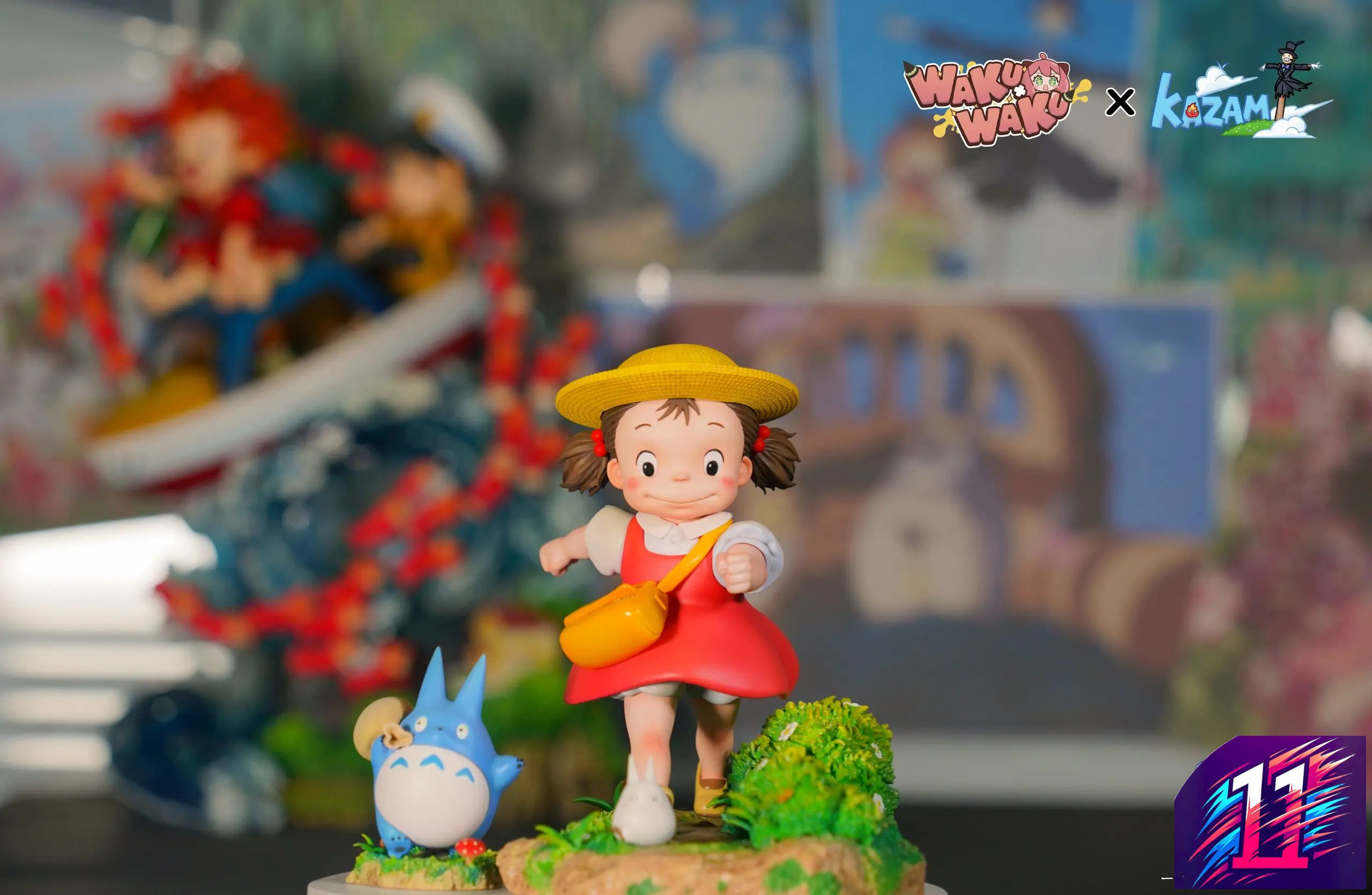 WakuWaku Studio - Mei X Mini Totoro Miyazaki Hayao Series #1 My Neighbor Totoro