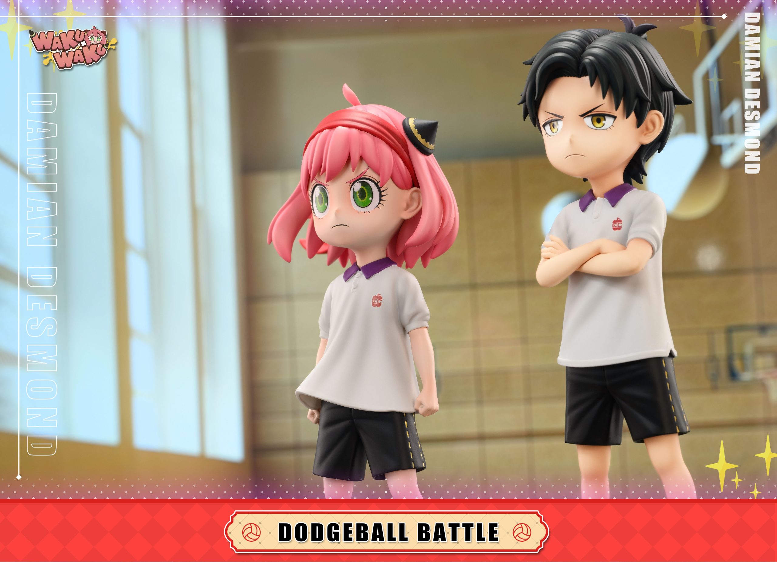 バクマンタラレバ黒子のバスケSPYFAMILYテラフォーマードラゴン桜 WakuWaku Studio – SPY×FAMILY Dodgeball Damian Desmond - elevenGK