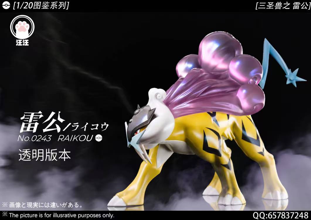 Wang Wang Studio - Pokémon Legendary beasts #2 Raikou