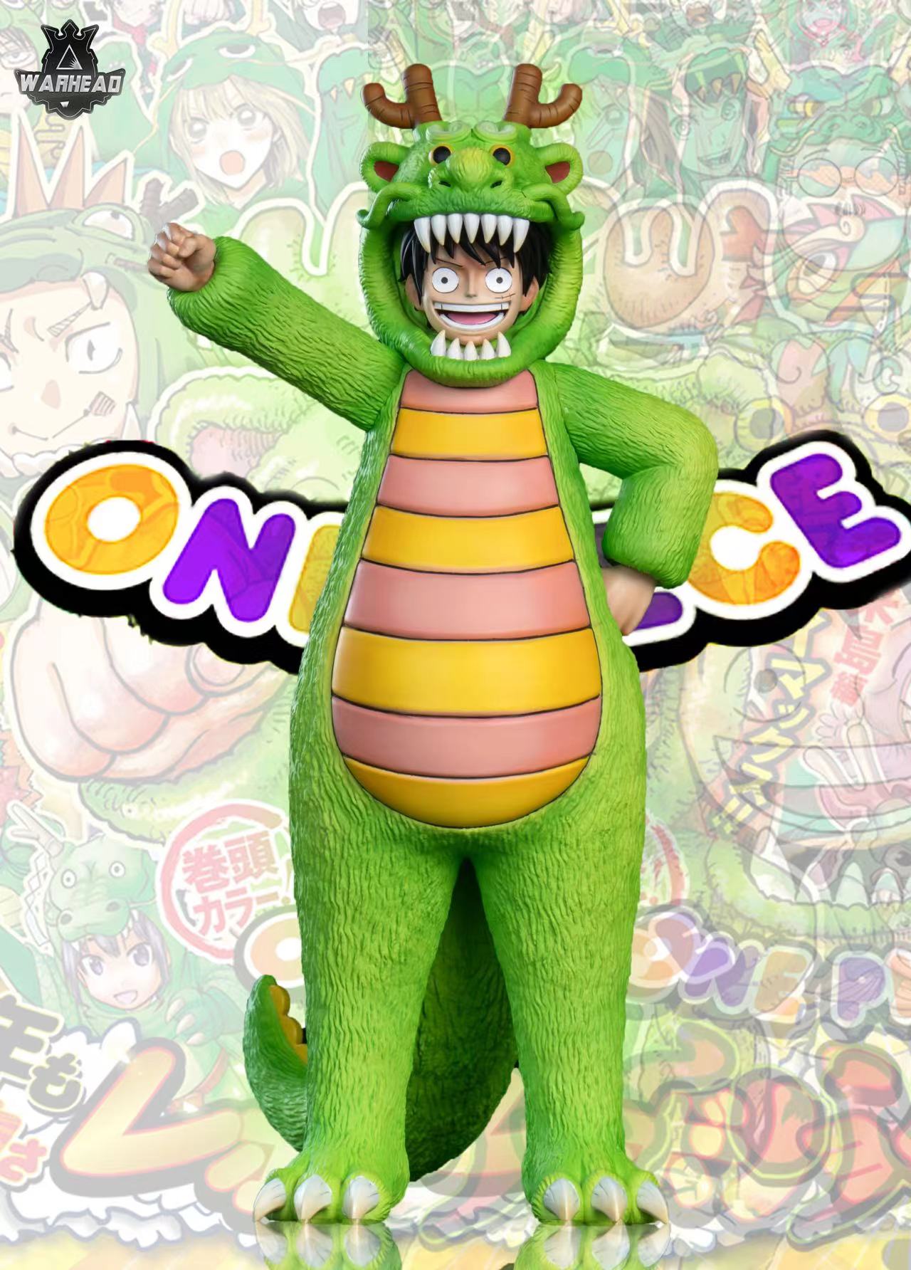 Warhead Studio - One Piece Luffy wearing doll suit cosplay dragon