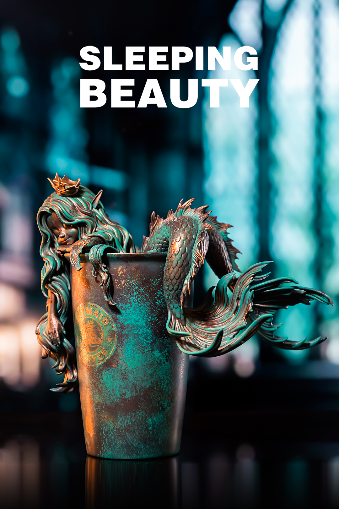 WeArtDoing Studio - Original Coffee Girl - Colorful Mocha & Matcha Latte & Cold Brew Concentrate