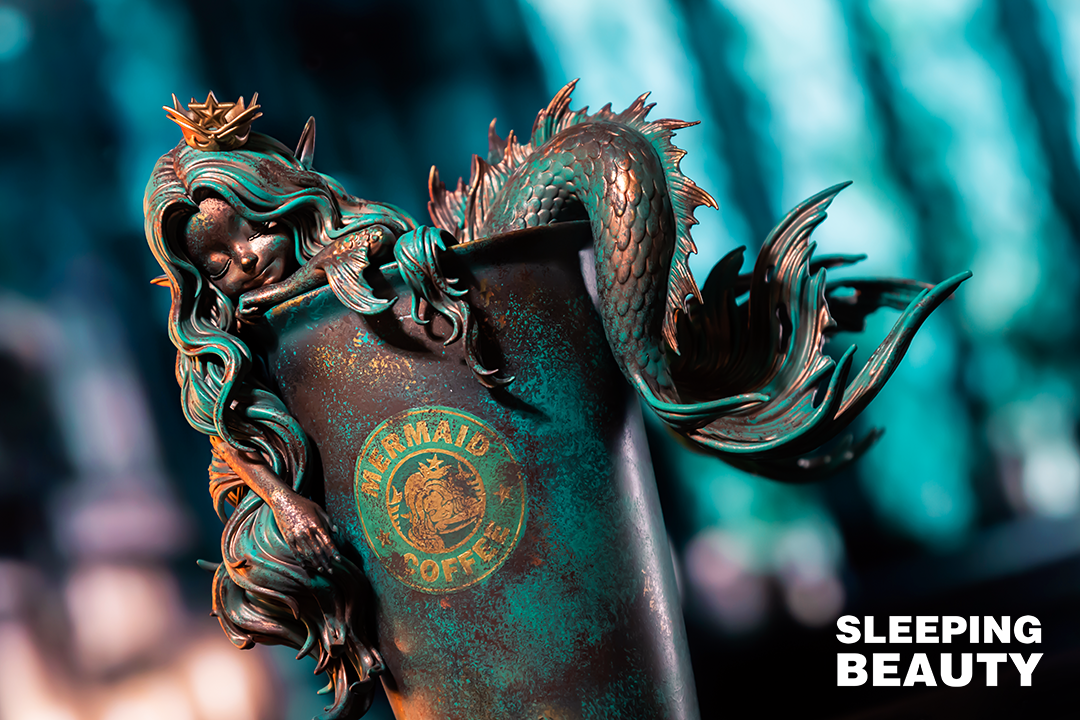 WeArtDoing Studio - Original Coffee Girl - Colorful Mocha & Matcha Latte & Cold Brew Concentrate