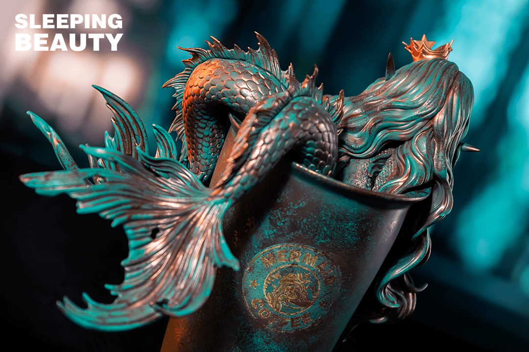 WeArtDoing Studio - Original Coffee Girl - Colorful Mocha & Matcha Latte & Cold Brew Concentrate